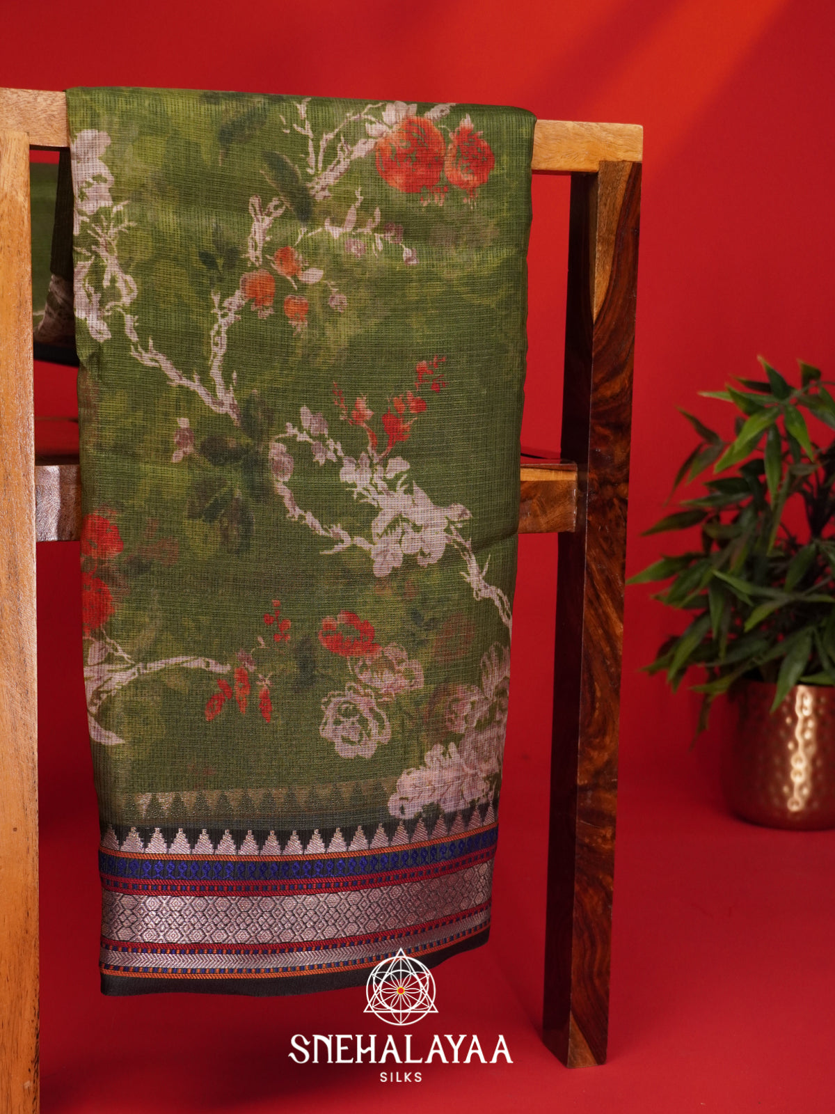 Green Kota Saree