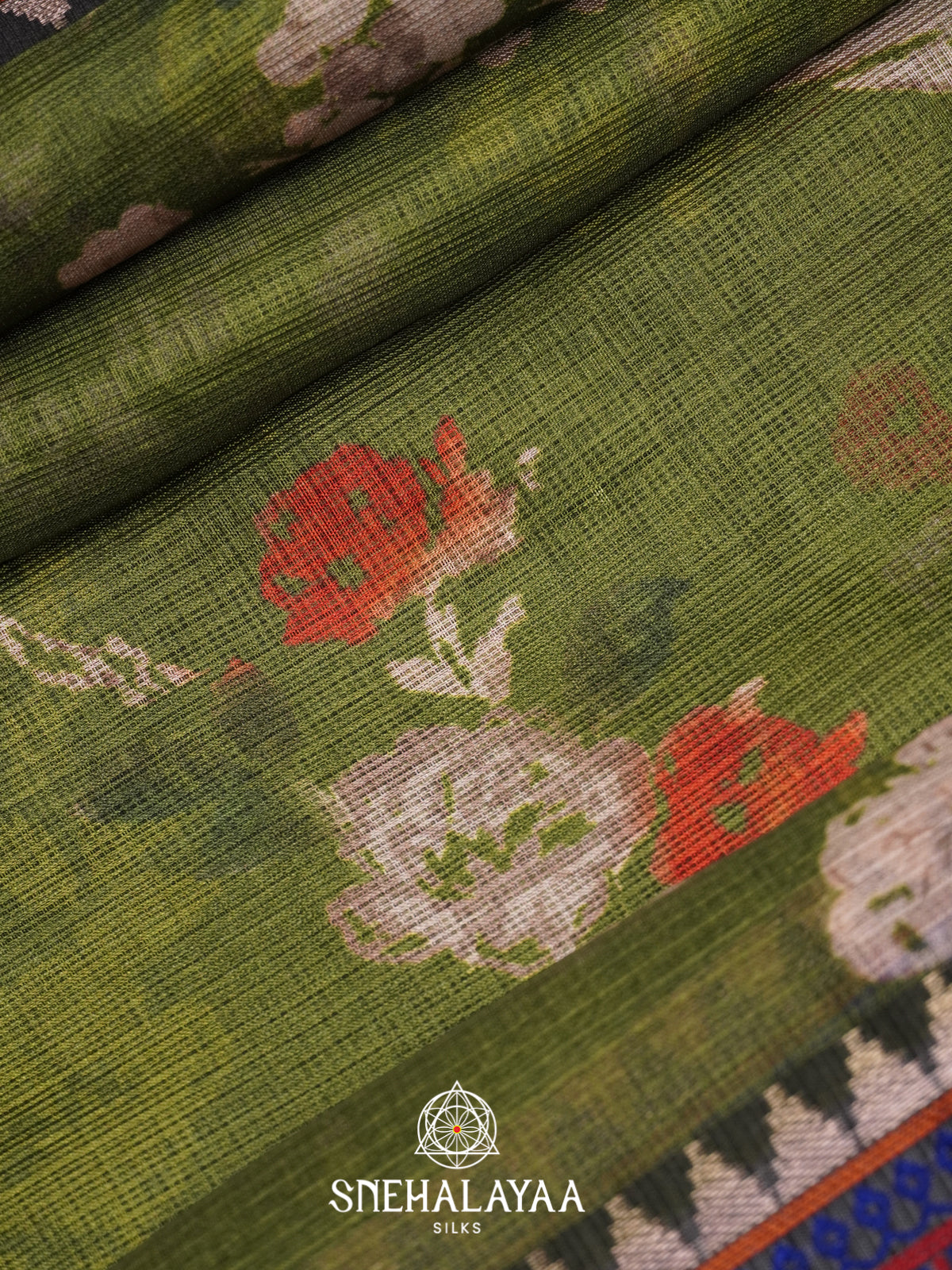 Green Kota Saree