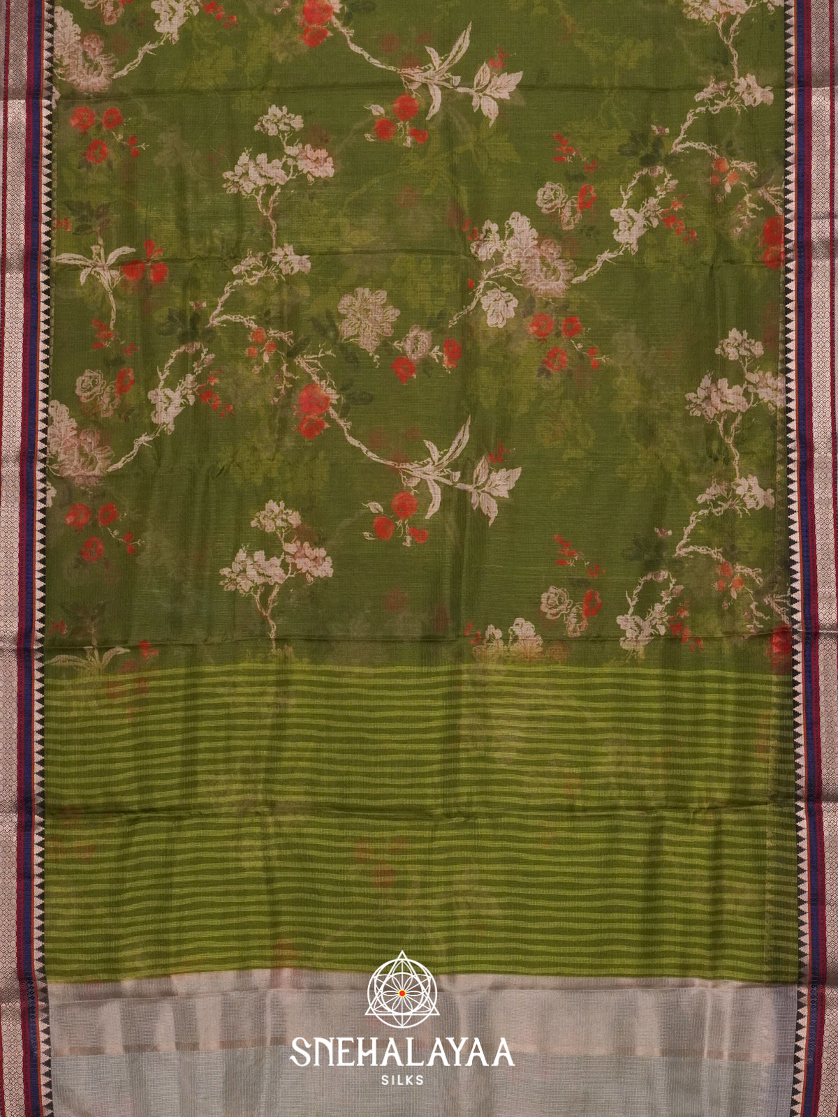 Green Kota Saree