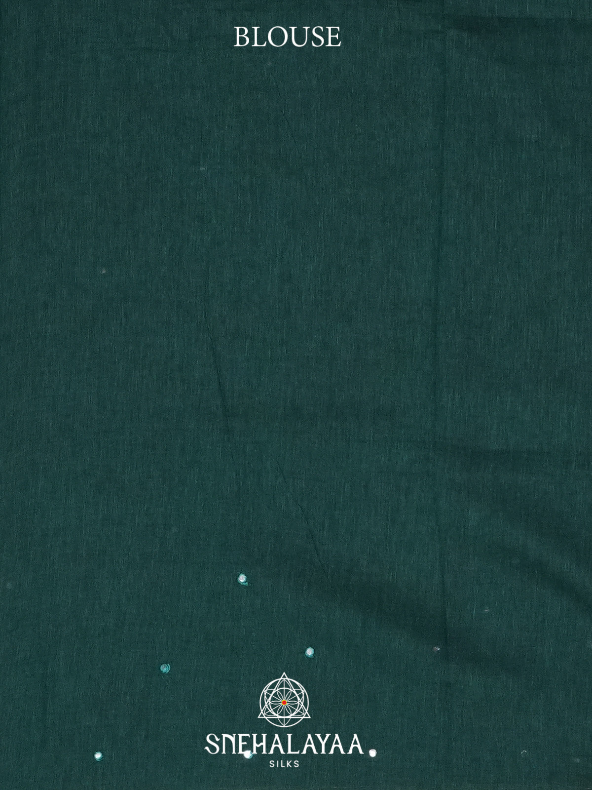 Teal Green Mul Cotton Saree