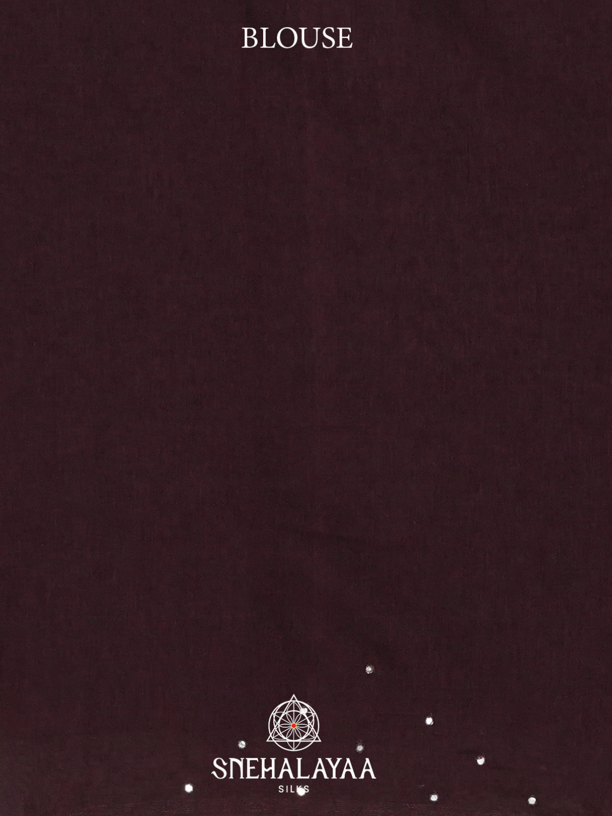Wine Mul Cotton Saree