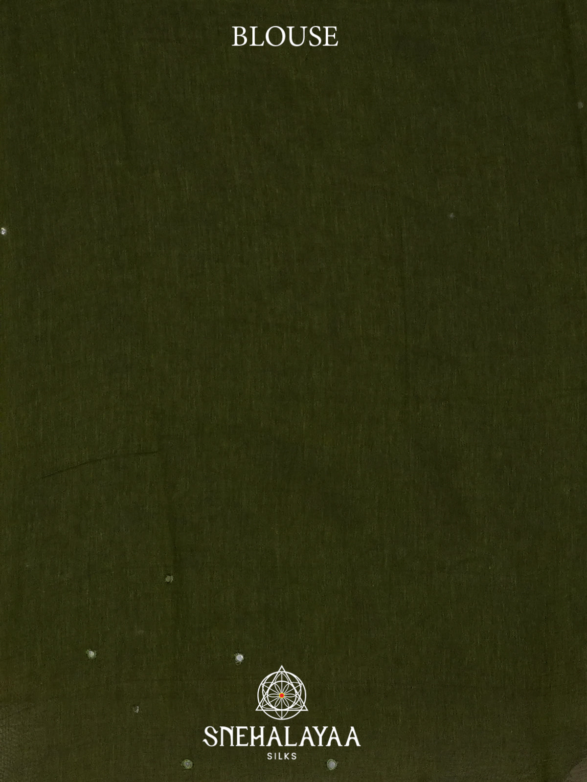 Olive Green Mul Cotton Saree