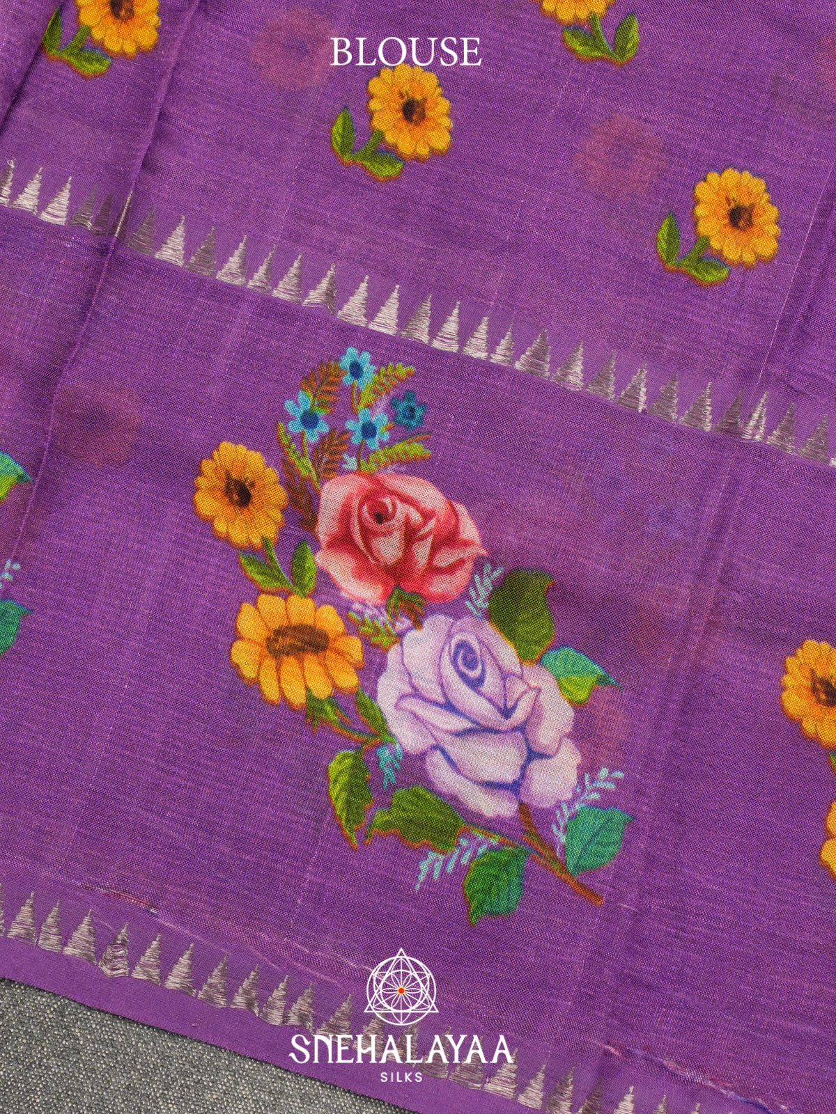 Aqua Blue Mangalagiri Silk Cotton Saree
