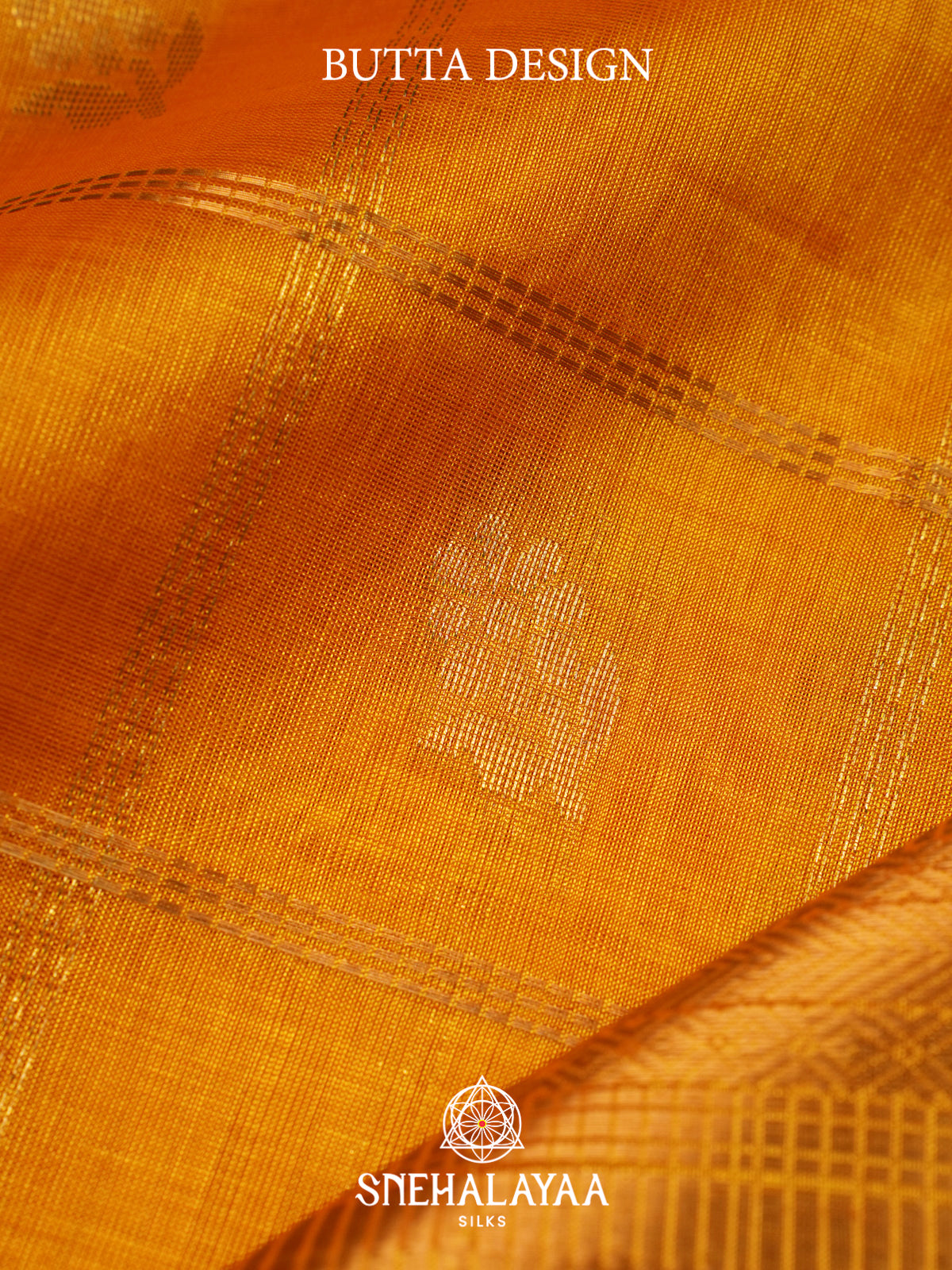 Mustard Yellow Kuppadam Silk Cotton Saree