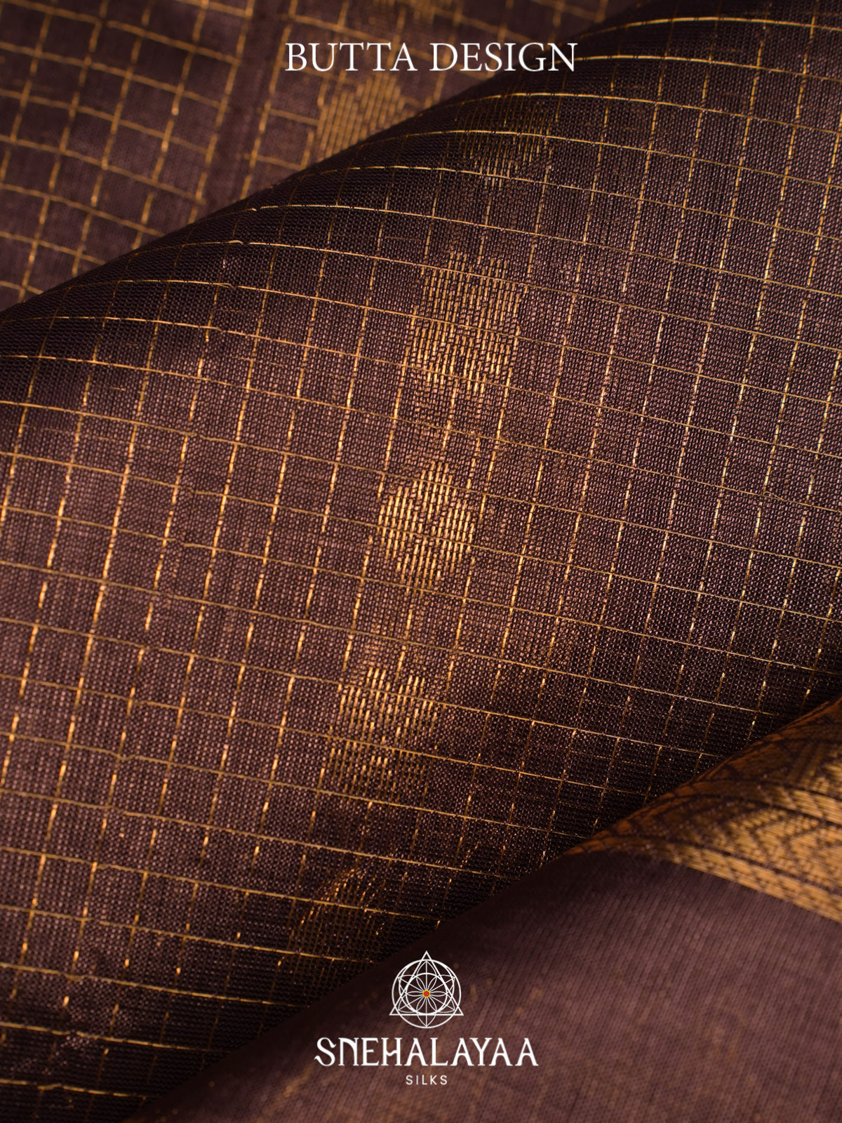Coffee Brown Kuppadam Silk Cotton Saree