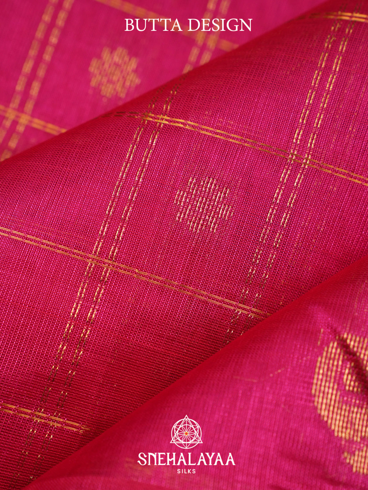 Magenta Kuppadam Silk Cotton Saree