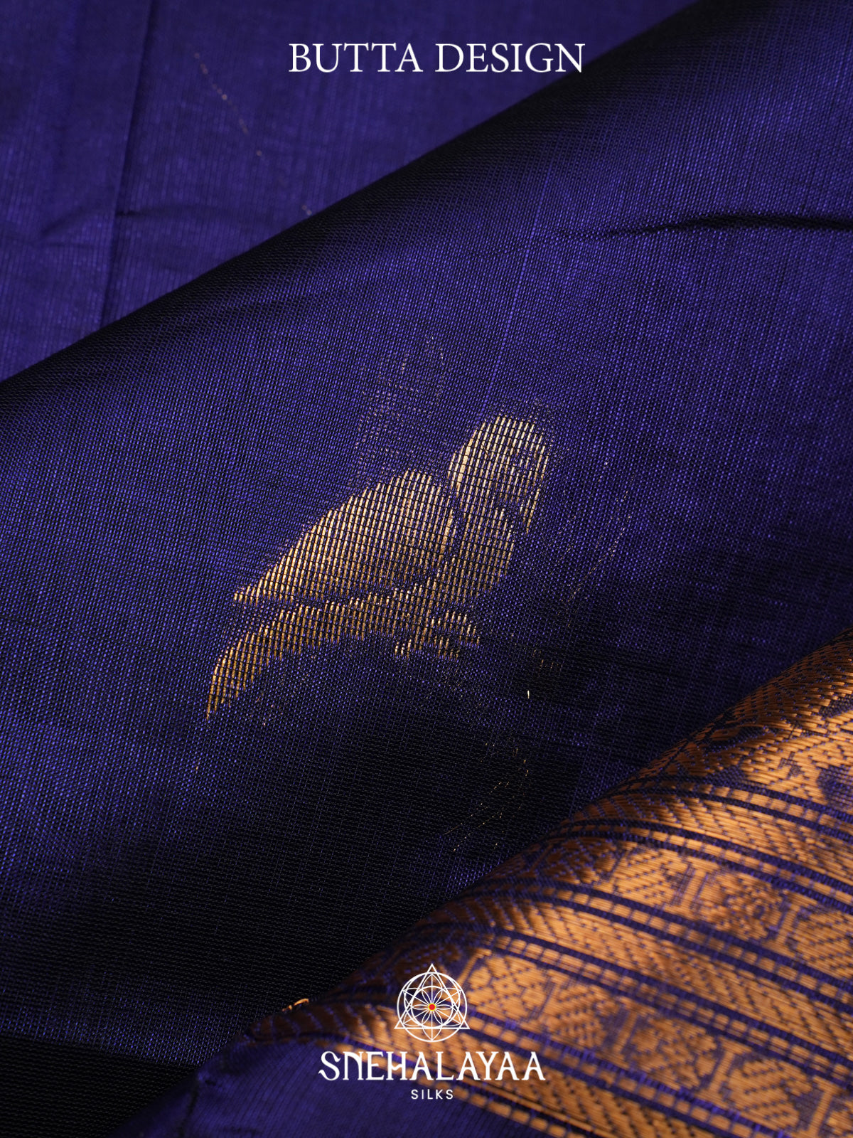 Blue Kuppadam Silk Cotton Saree