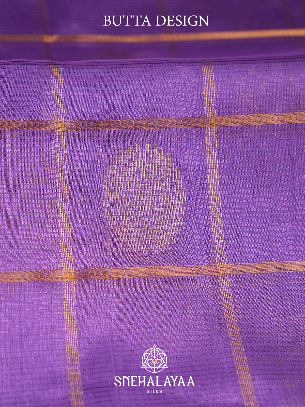 Lilac Kuppadam Silk Cotton Saree