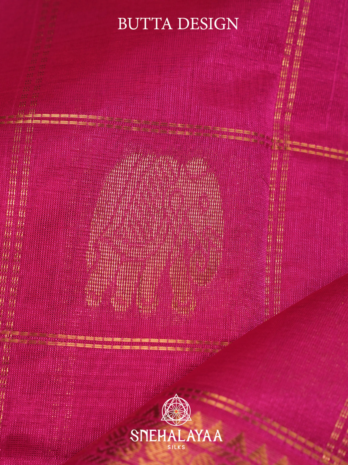 Magenta Kuppadam Silk Cotton Saree