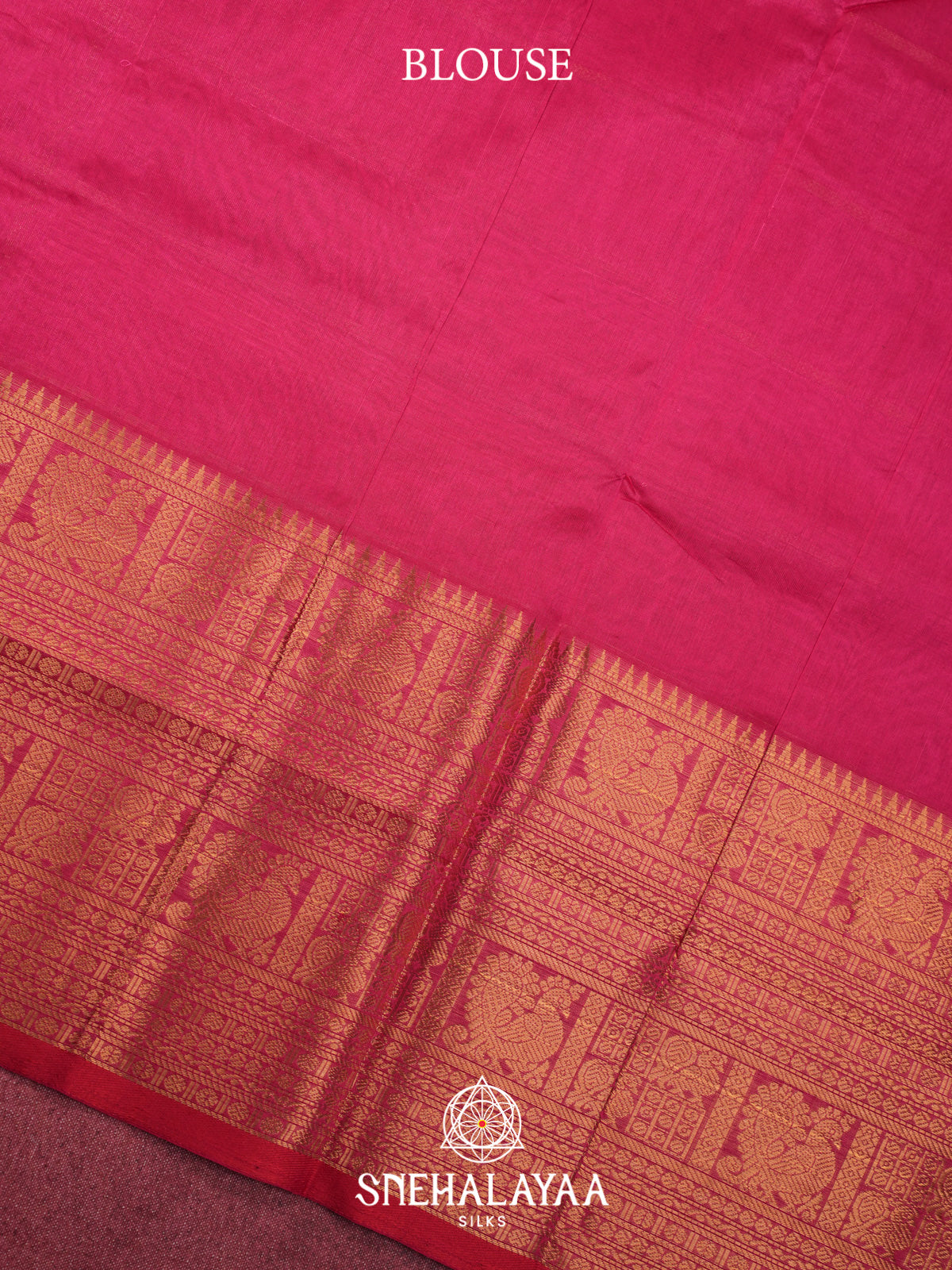 Pink Kuppadam Silk Cotton Saree