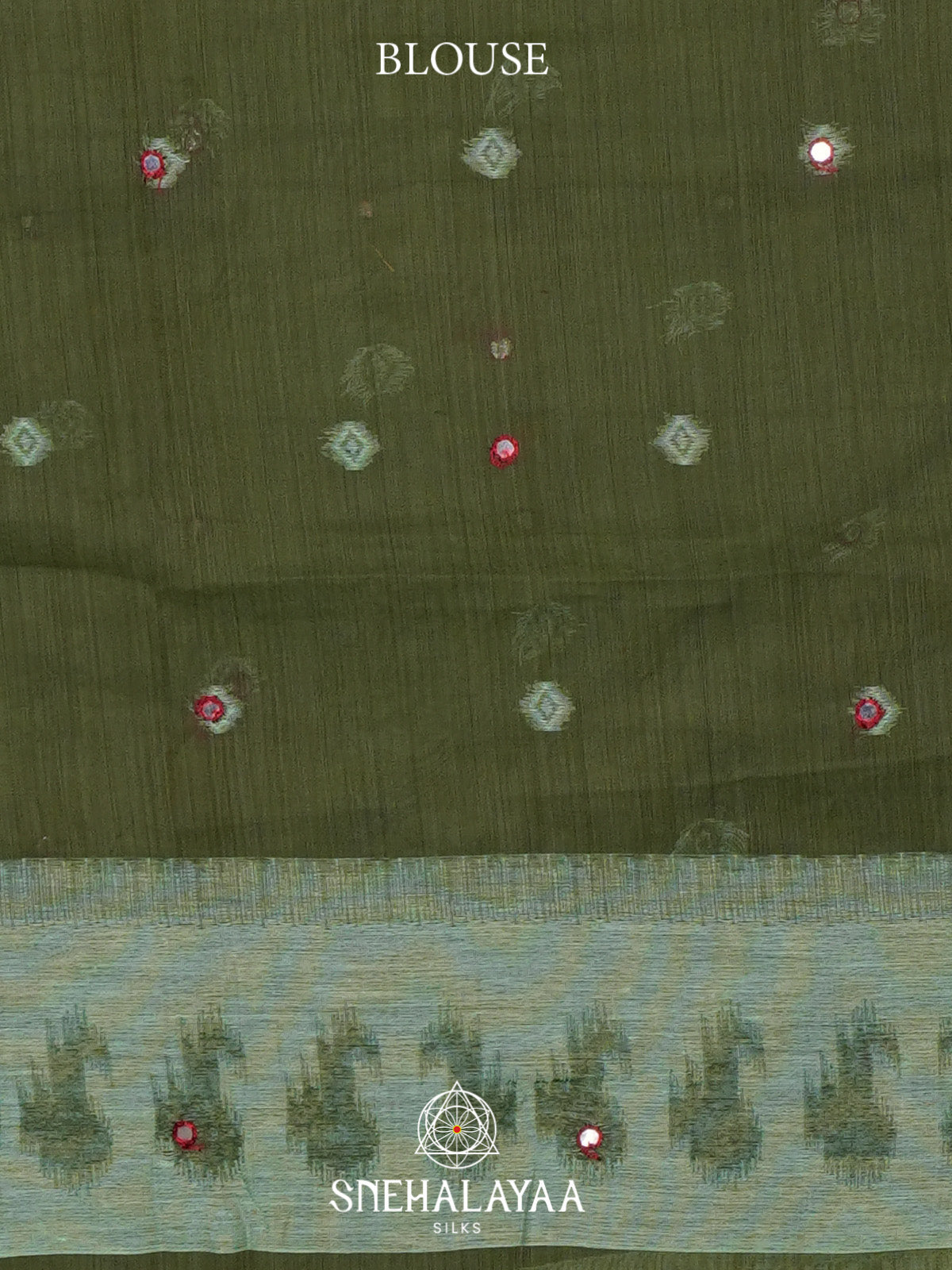 Green Kota Cotton Saree