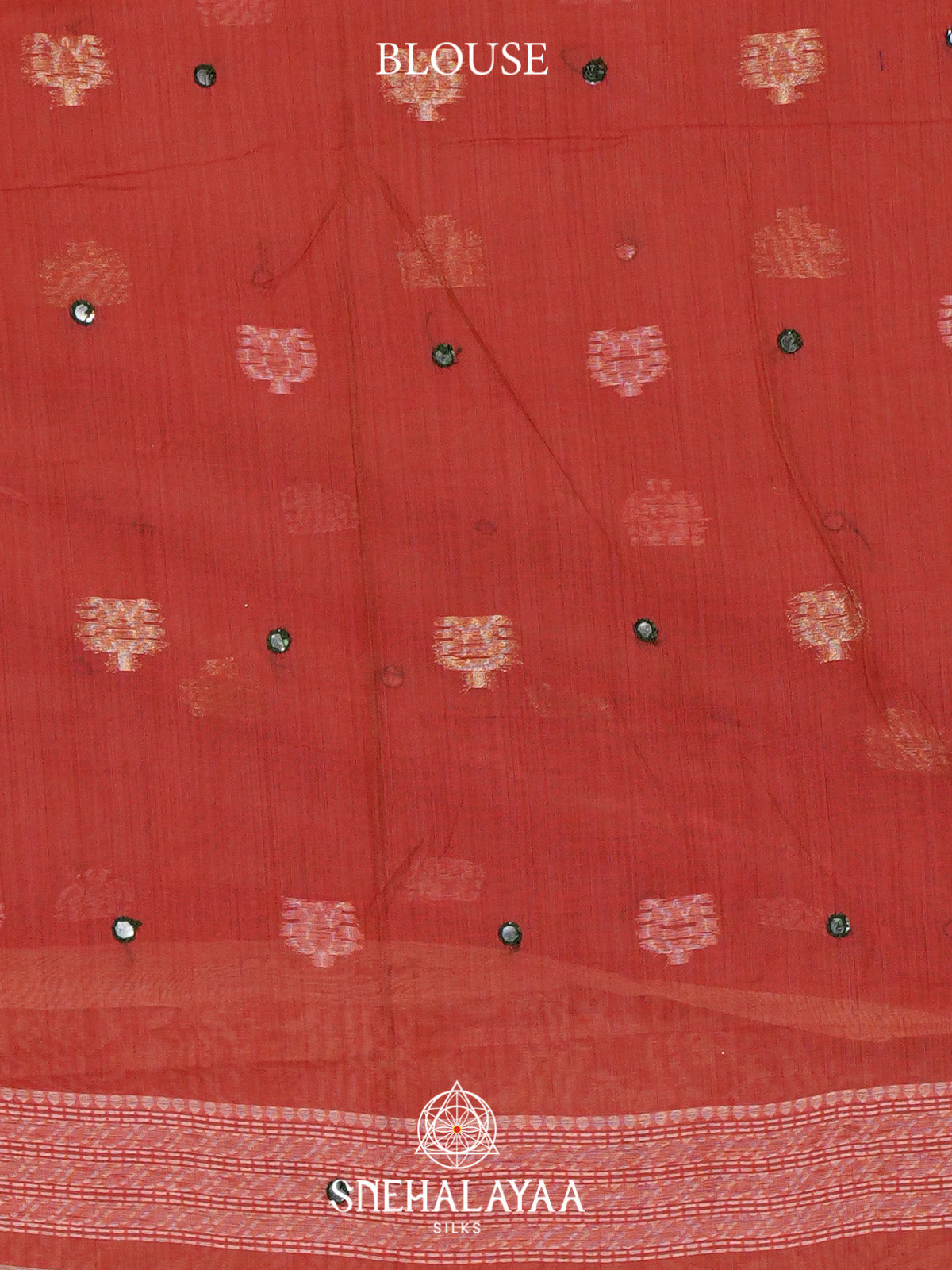 Pale Peach Kota Cotton Saree