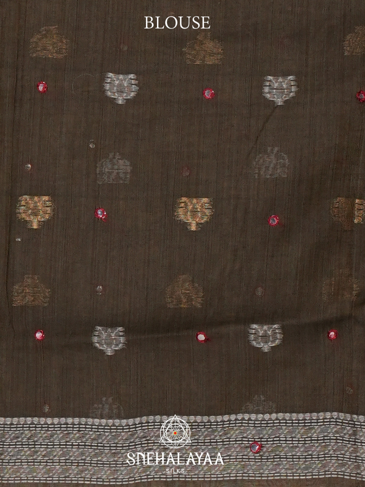 Cream Kota Cotton Saree