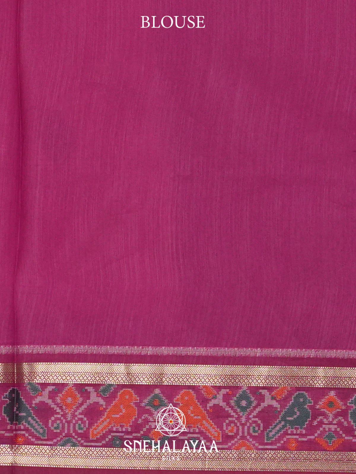 Pink Raw Silk Saree