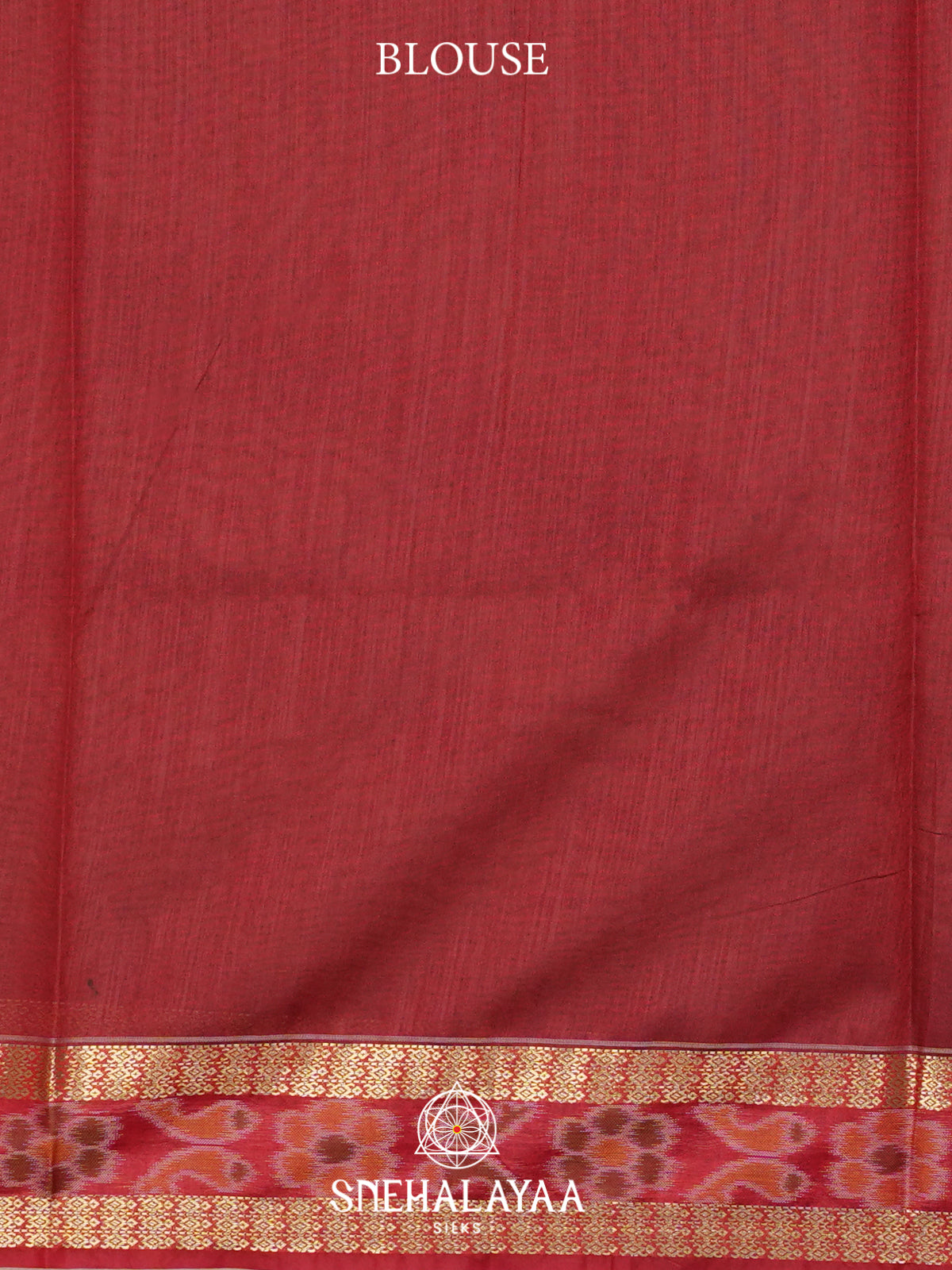 Khaki Brown Raw Silk Saree