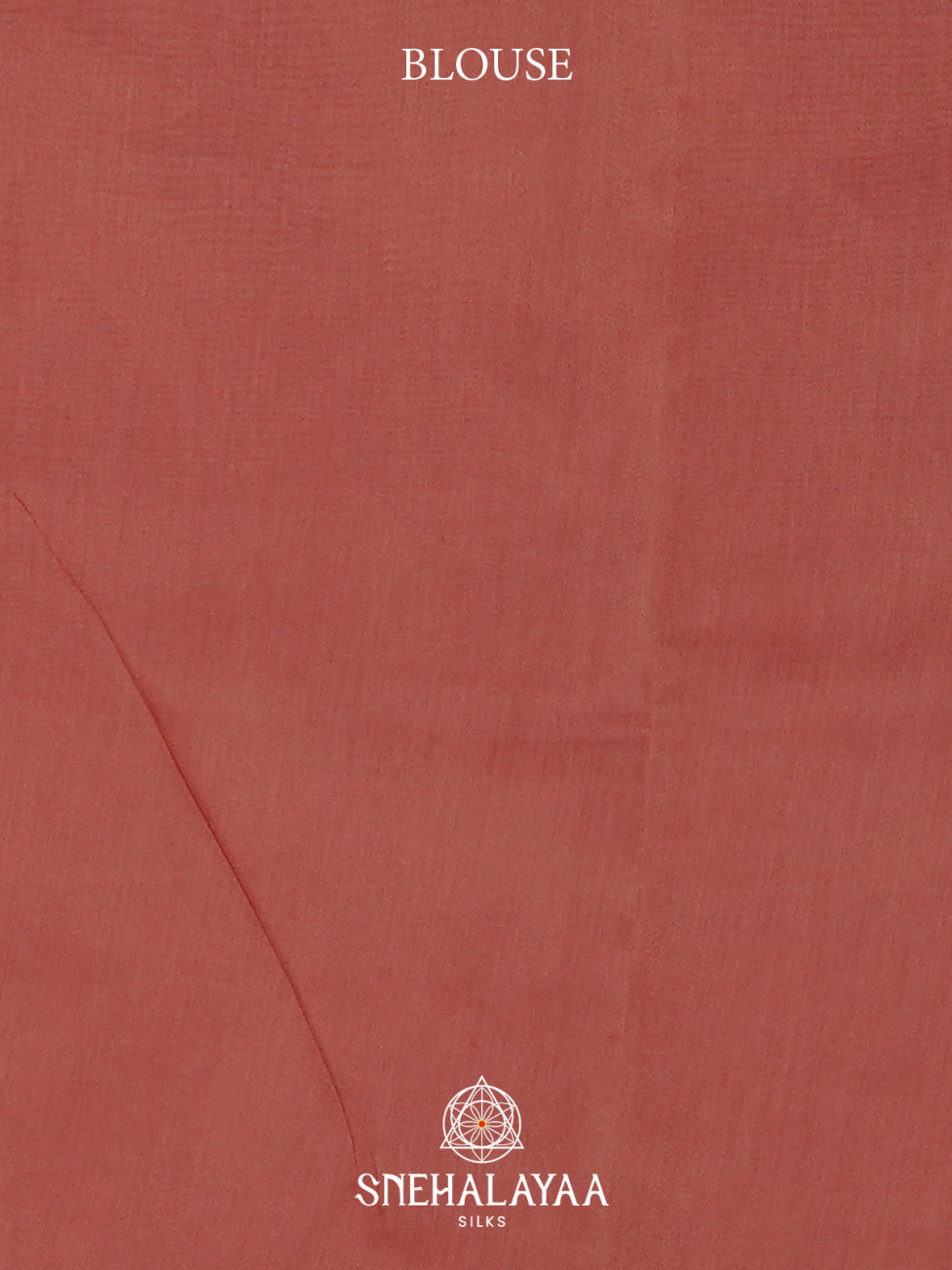 Rust Linen Saree