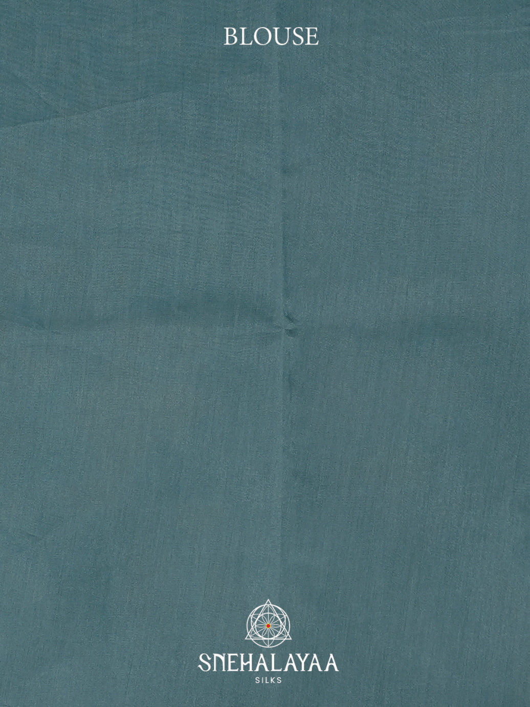 Blue Linen Saree