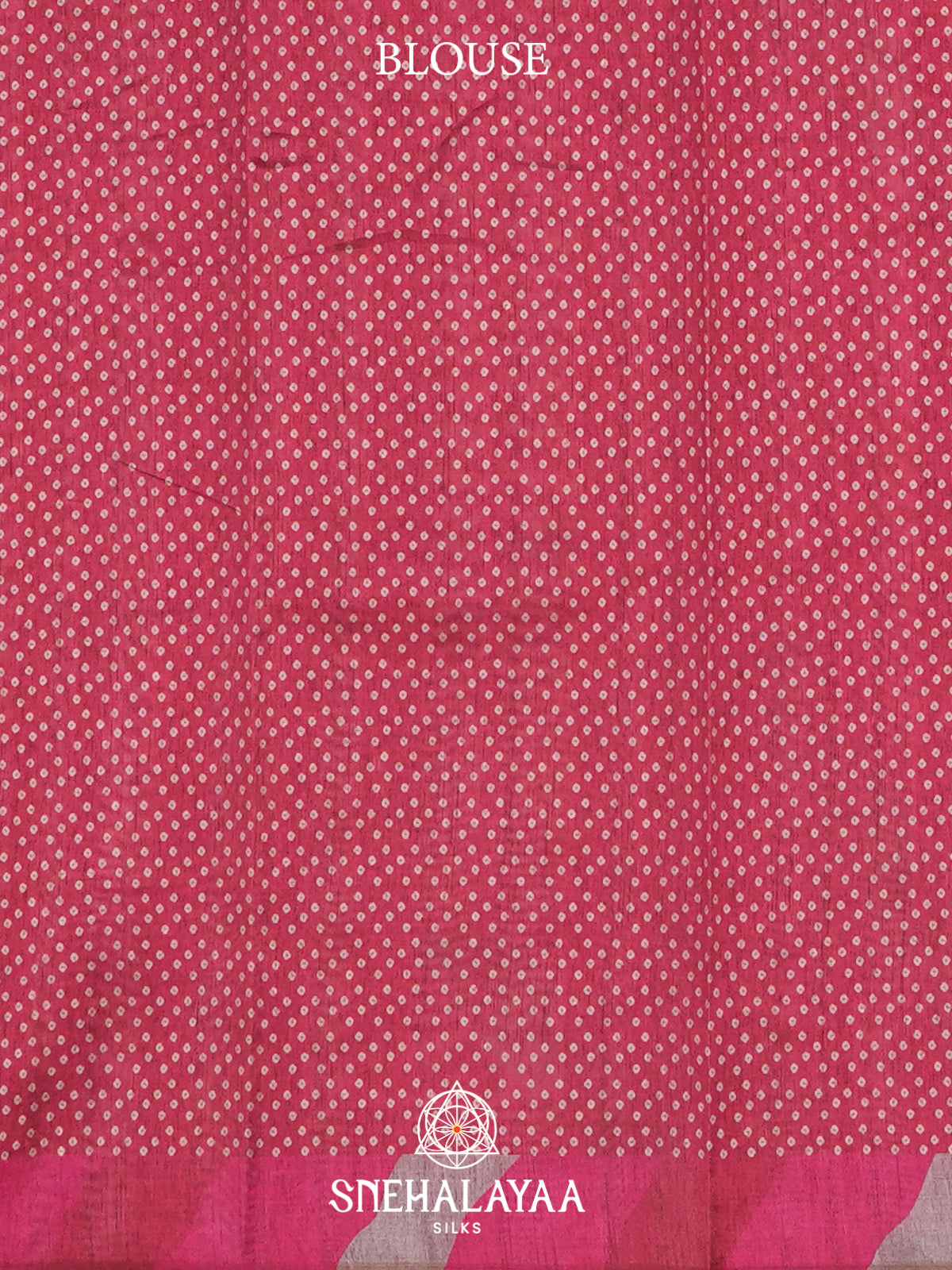 Pink Tussar Saree