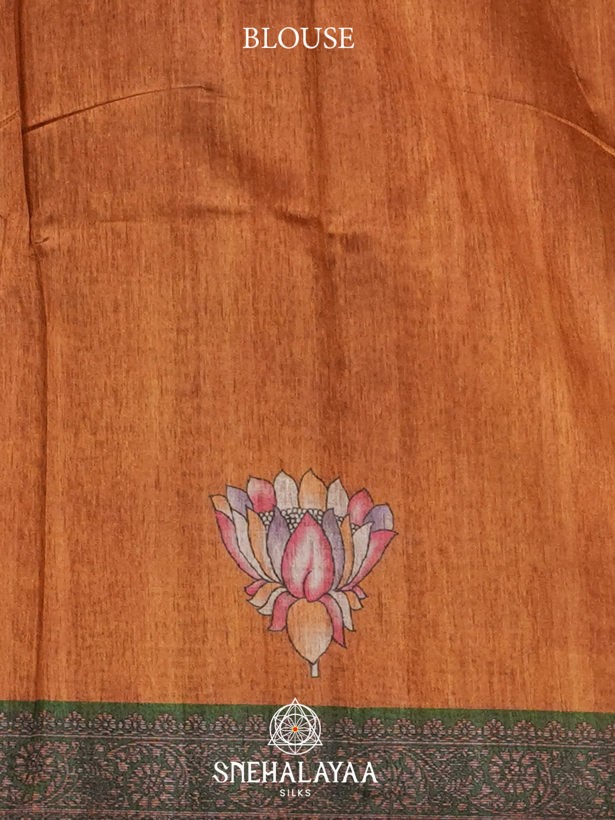 Green Tussar Saree