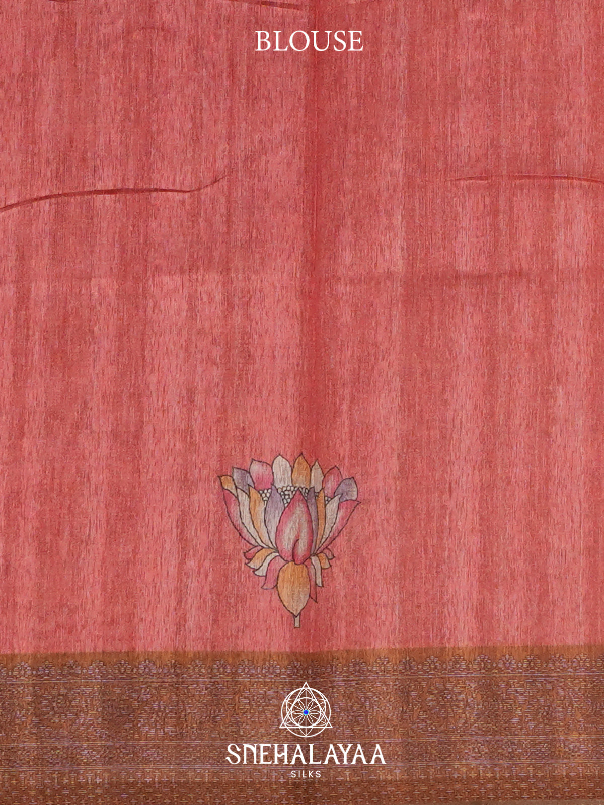 Antique Gold Tussar Saree