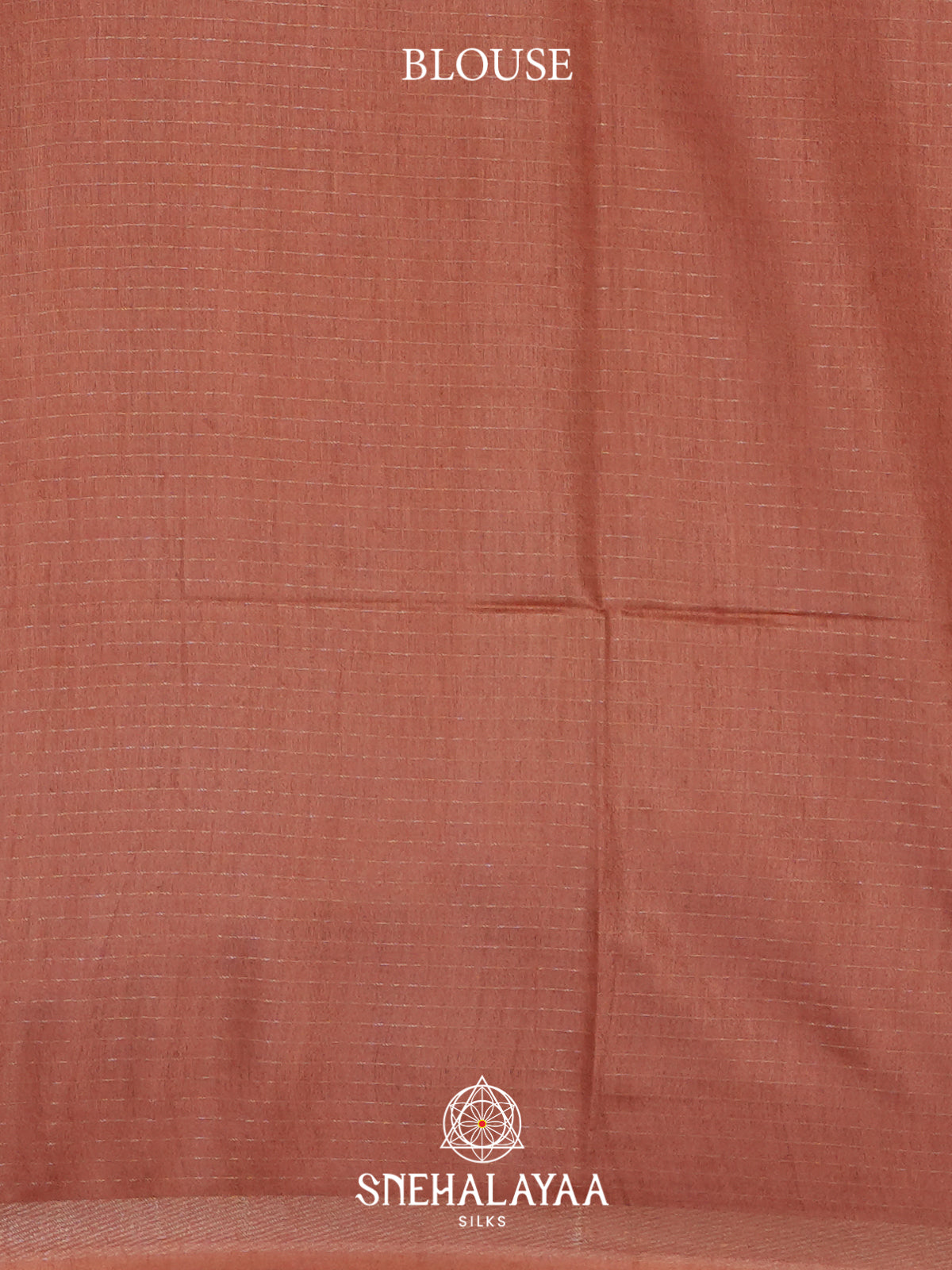 Peach Tussar Saree