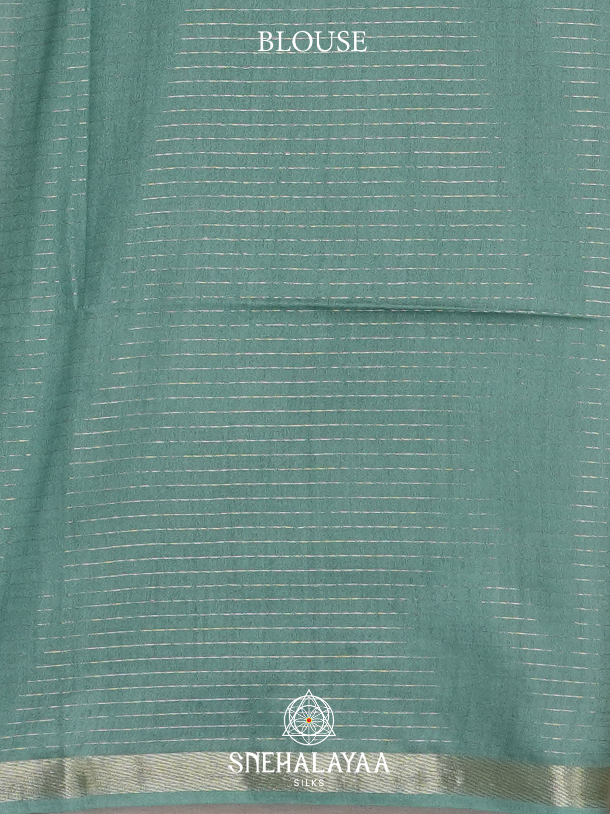 Mint Green Tussar Saree