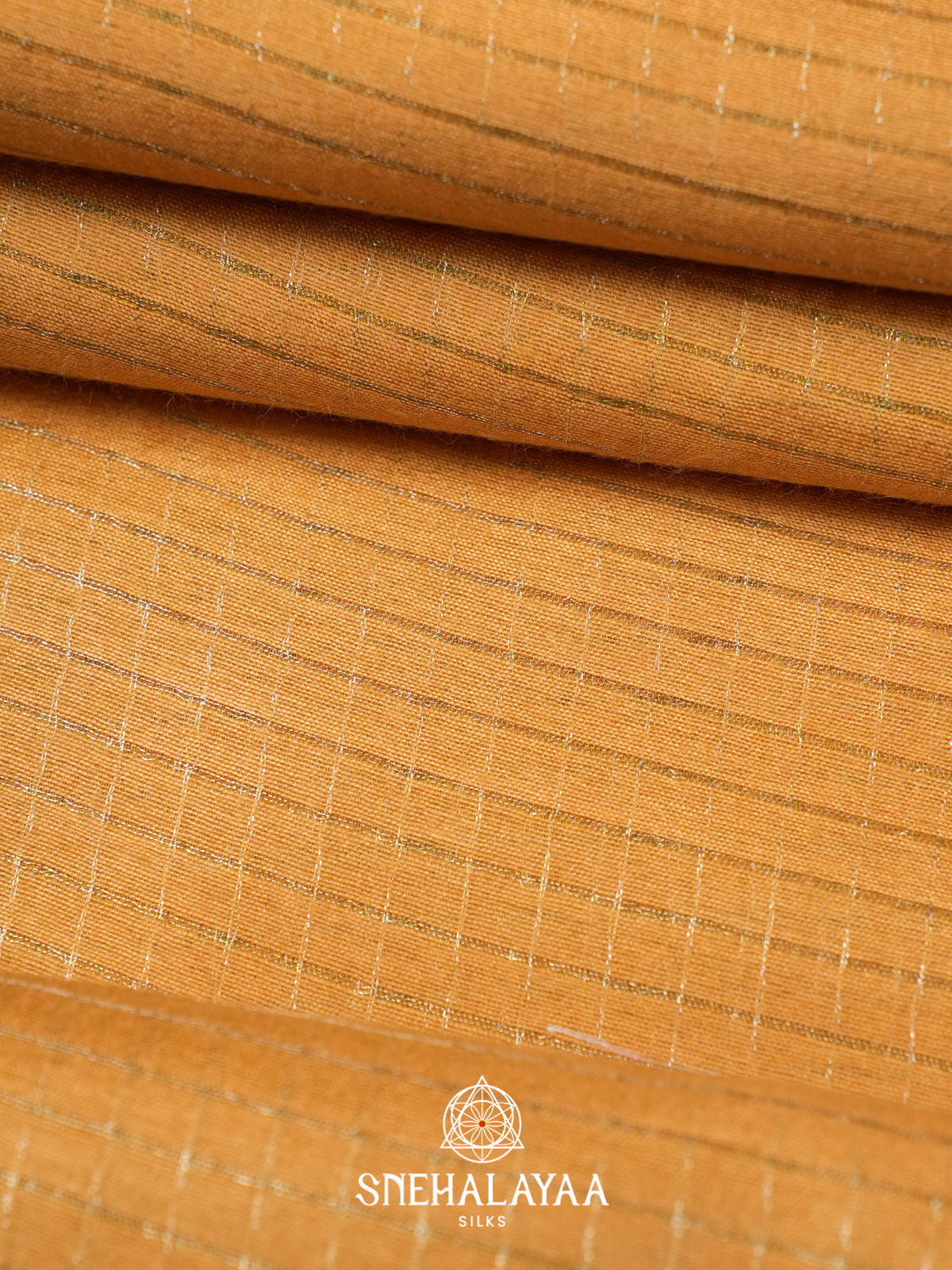 Yellow Tussar Saree