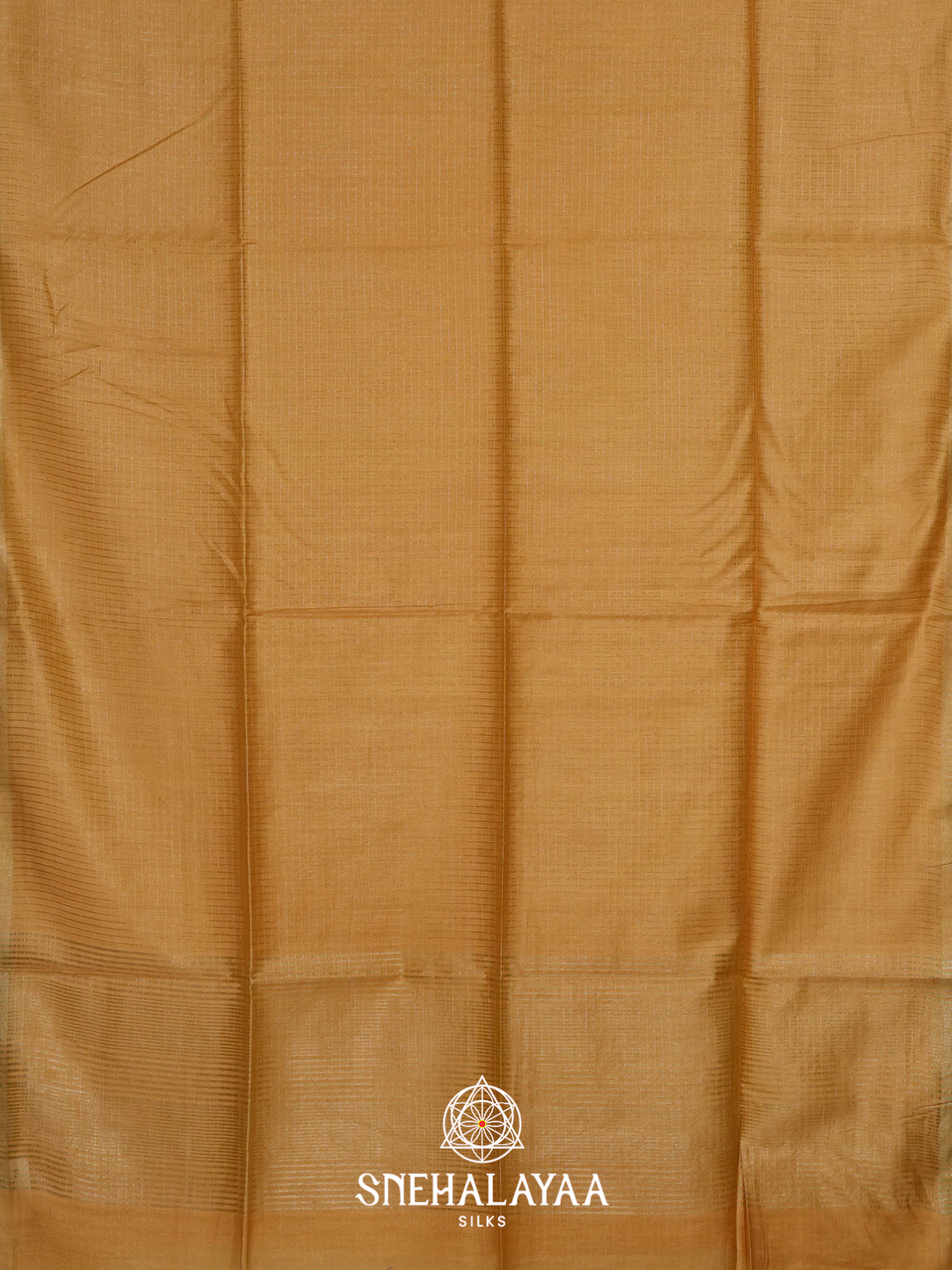 Yellow Tussar Saree