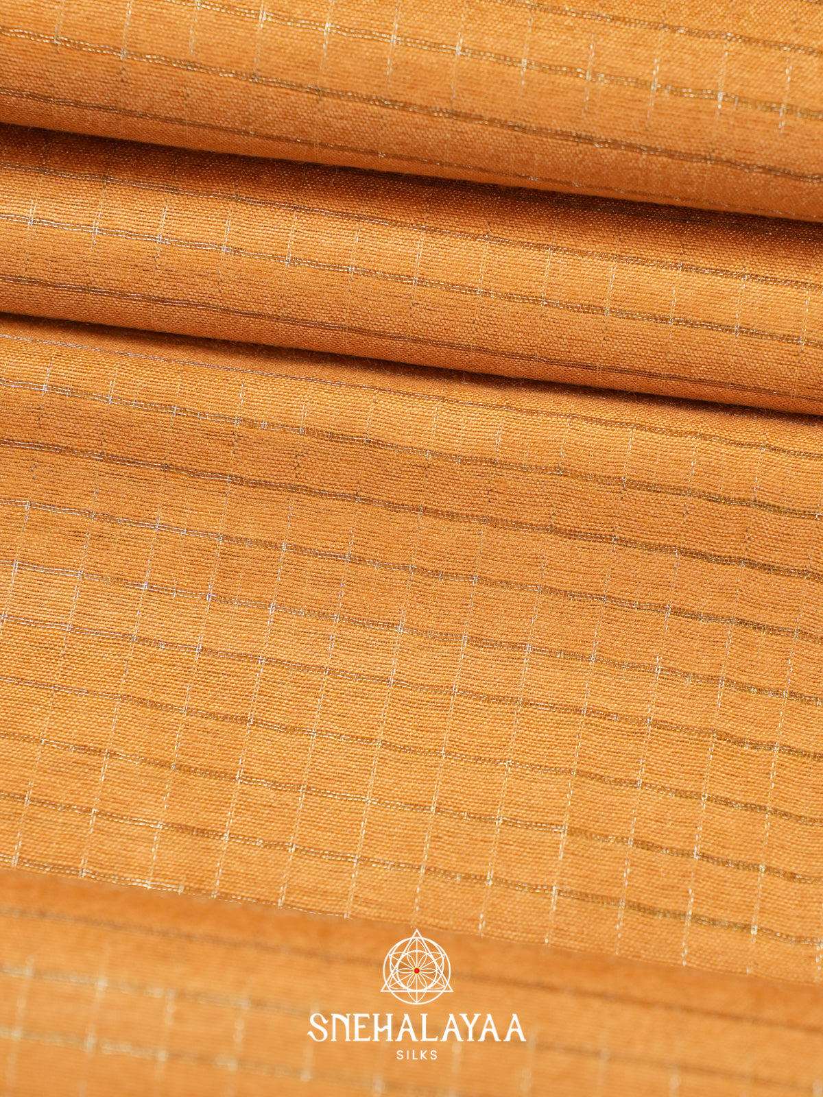 Yellow Tussar Saree
