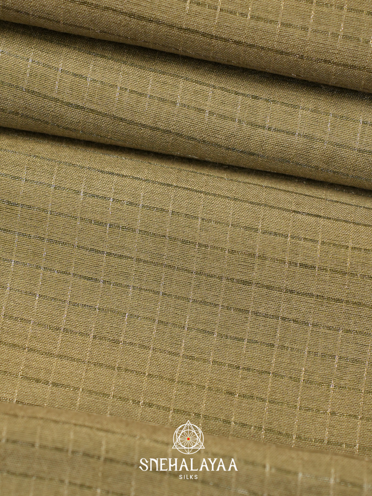 Moss Green Tussar Saree