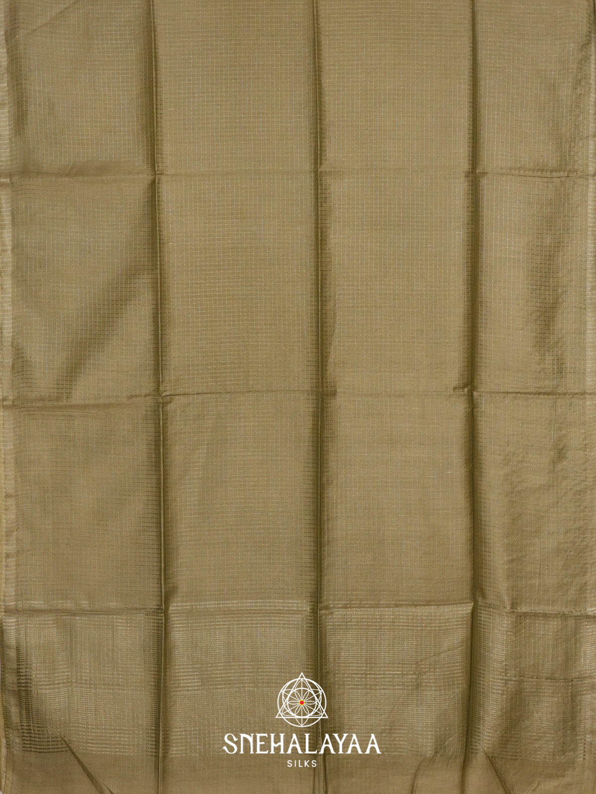 Moss Green Tussar Saree