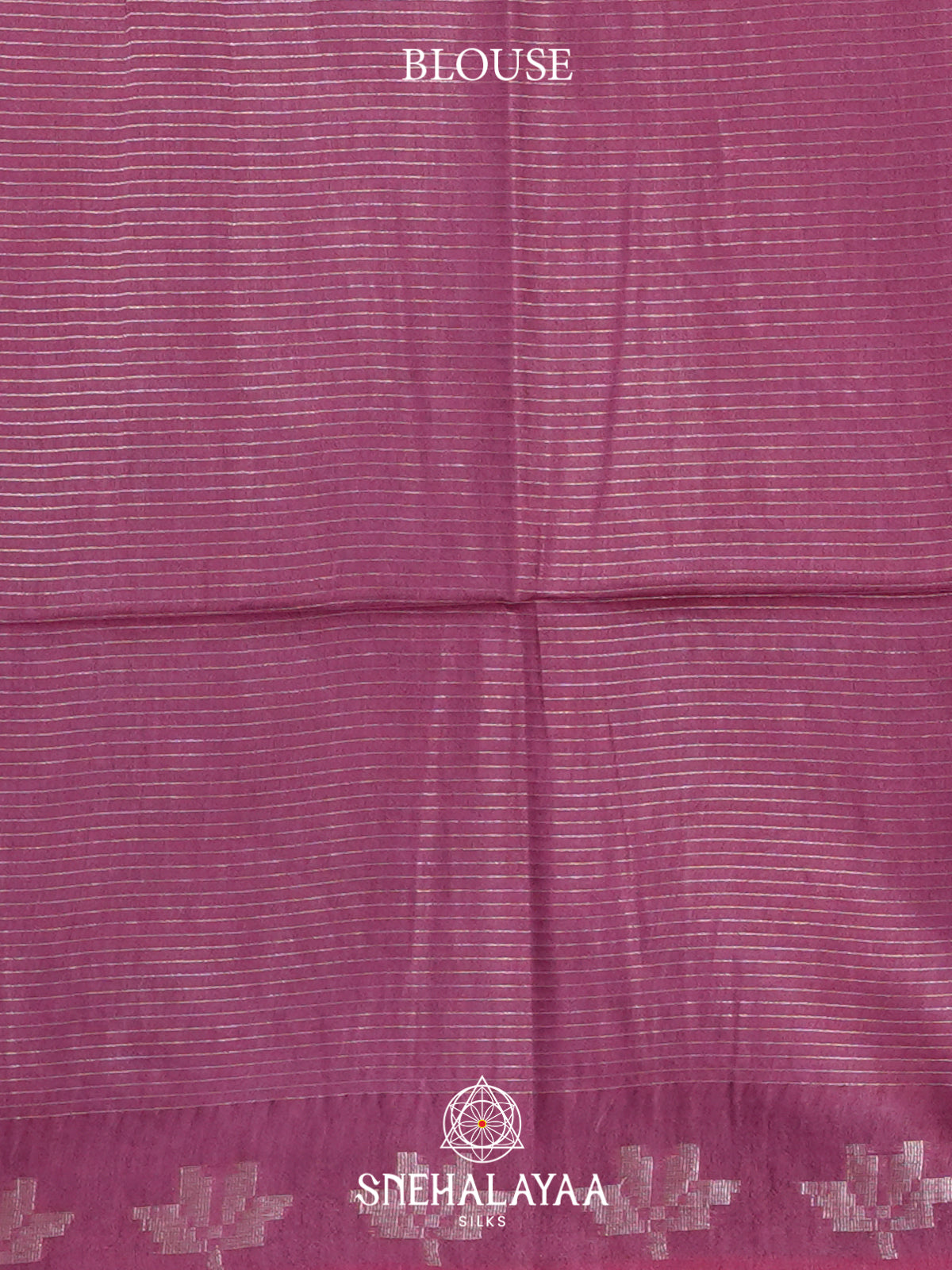 Magenta Tussar Saree