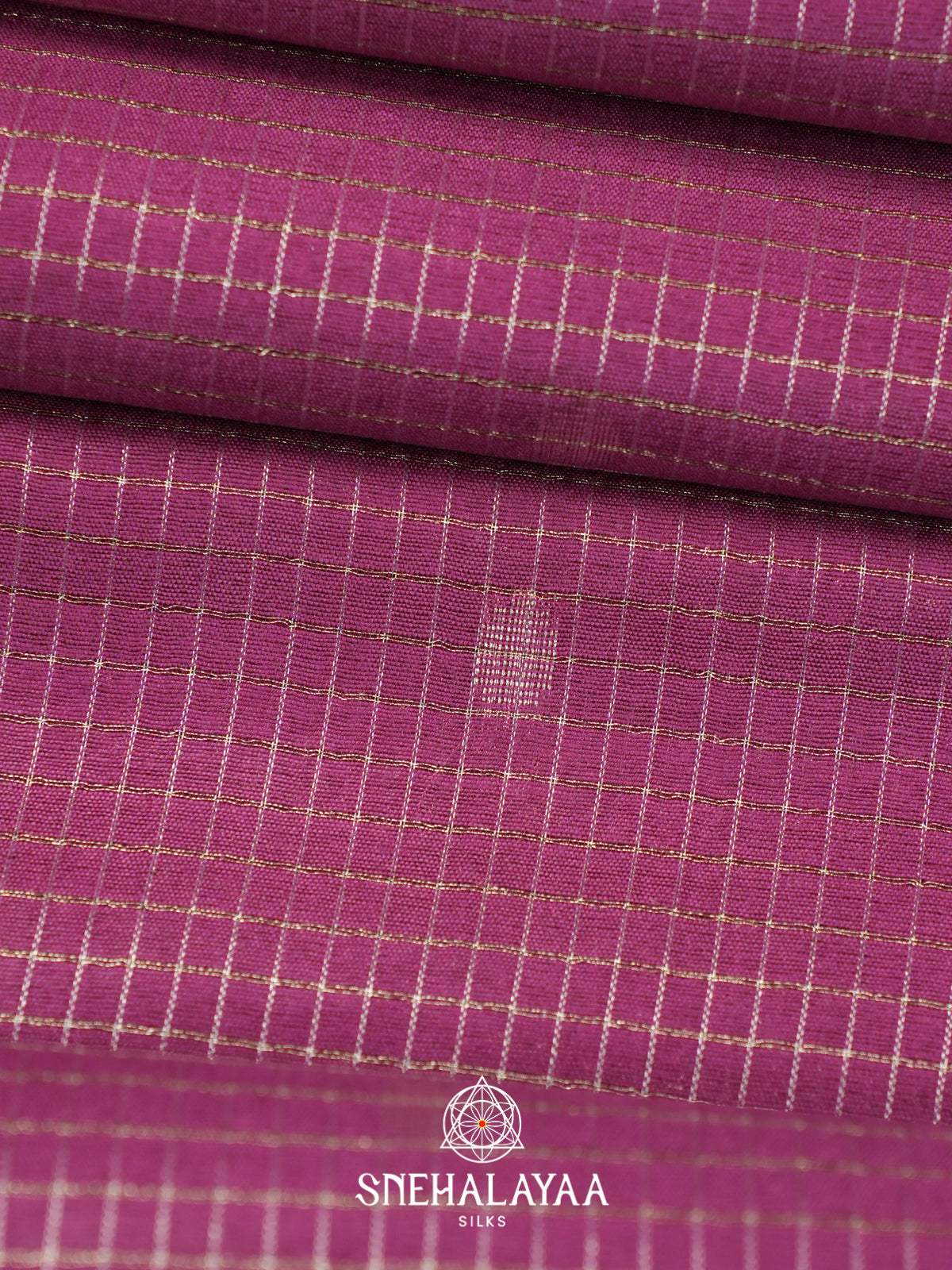 Magenta Tussar Saree