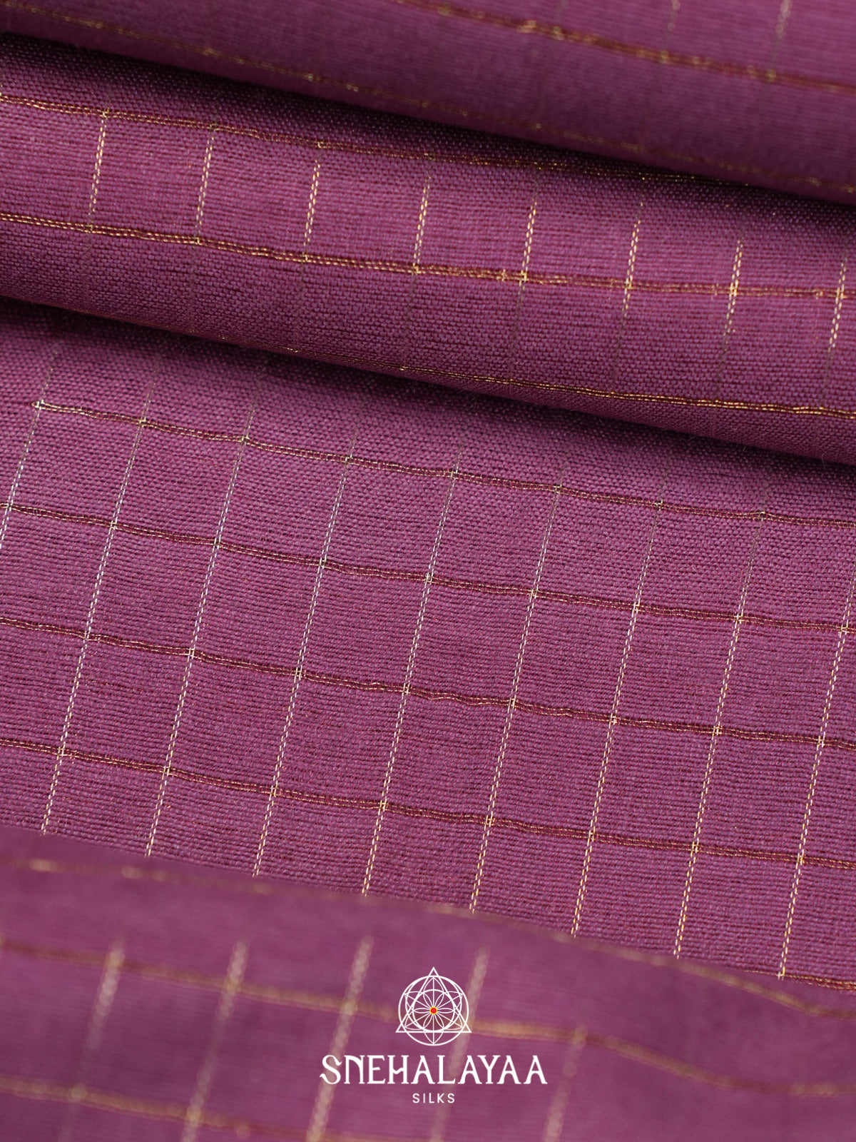 Magenta Tussar Saree