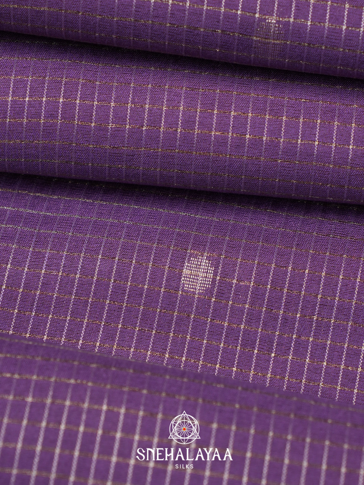 Purple Tussar Saree