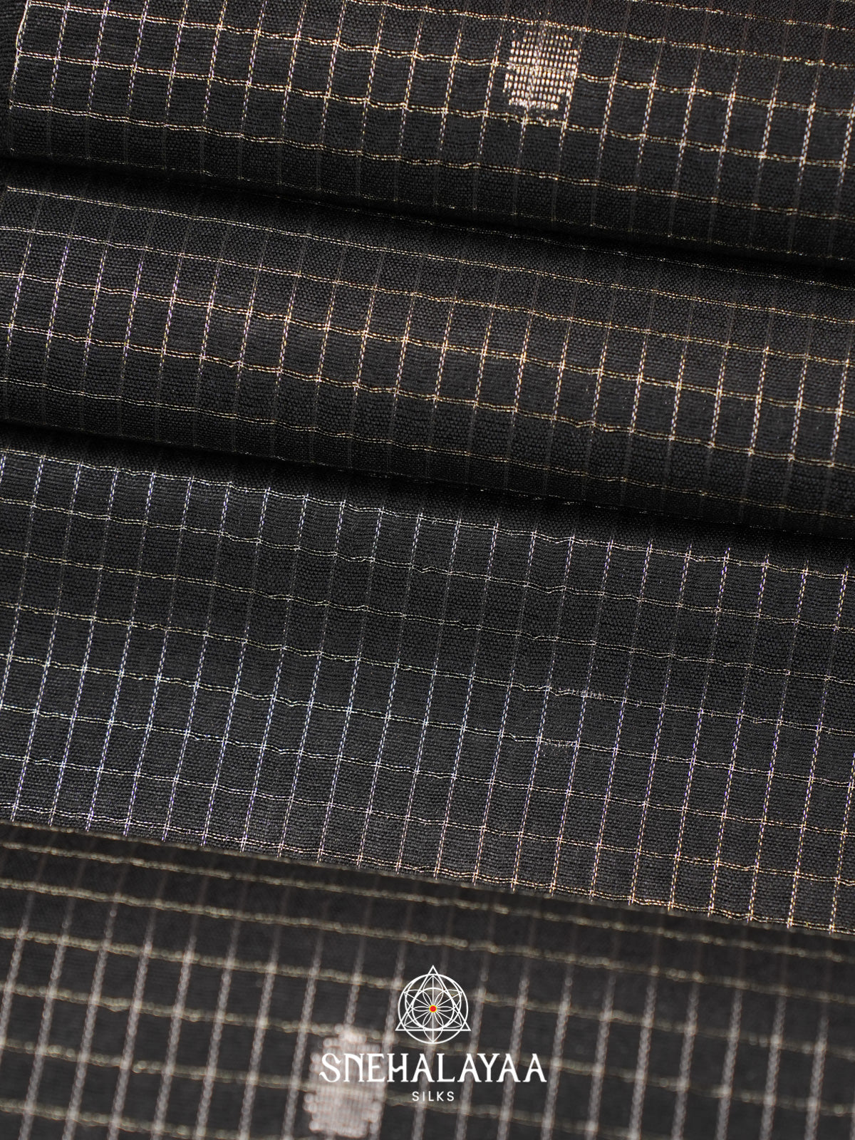 Black Tussar Saree