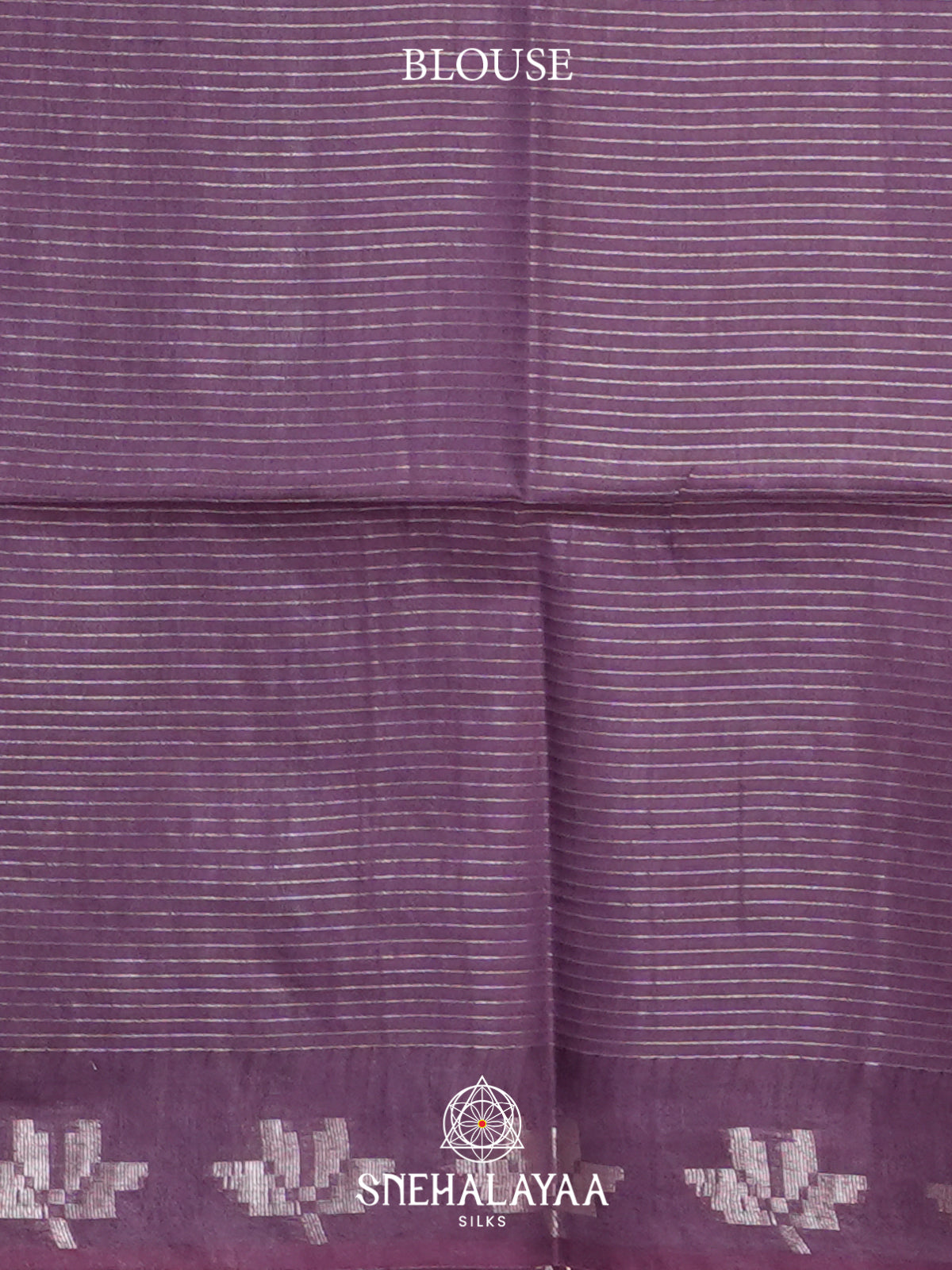 Purple Tussar Saree