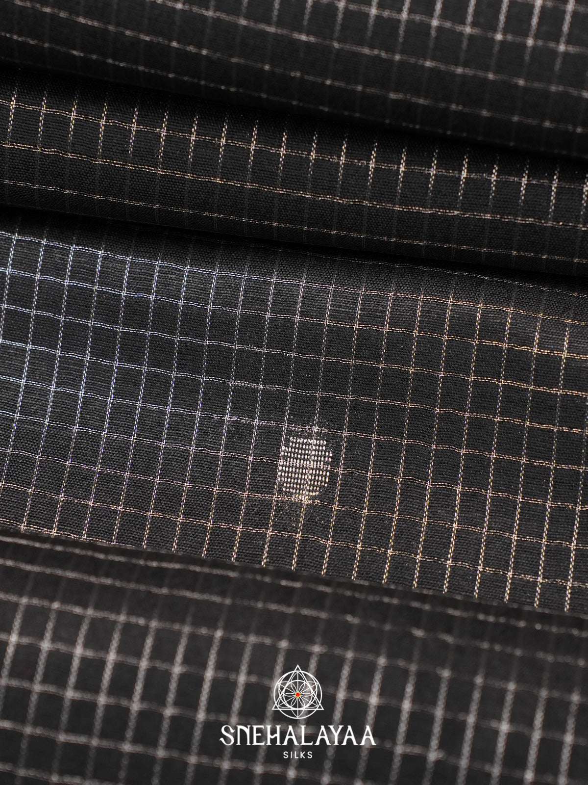 Black Tussar Saree
