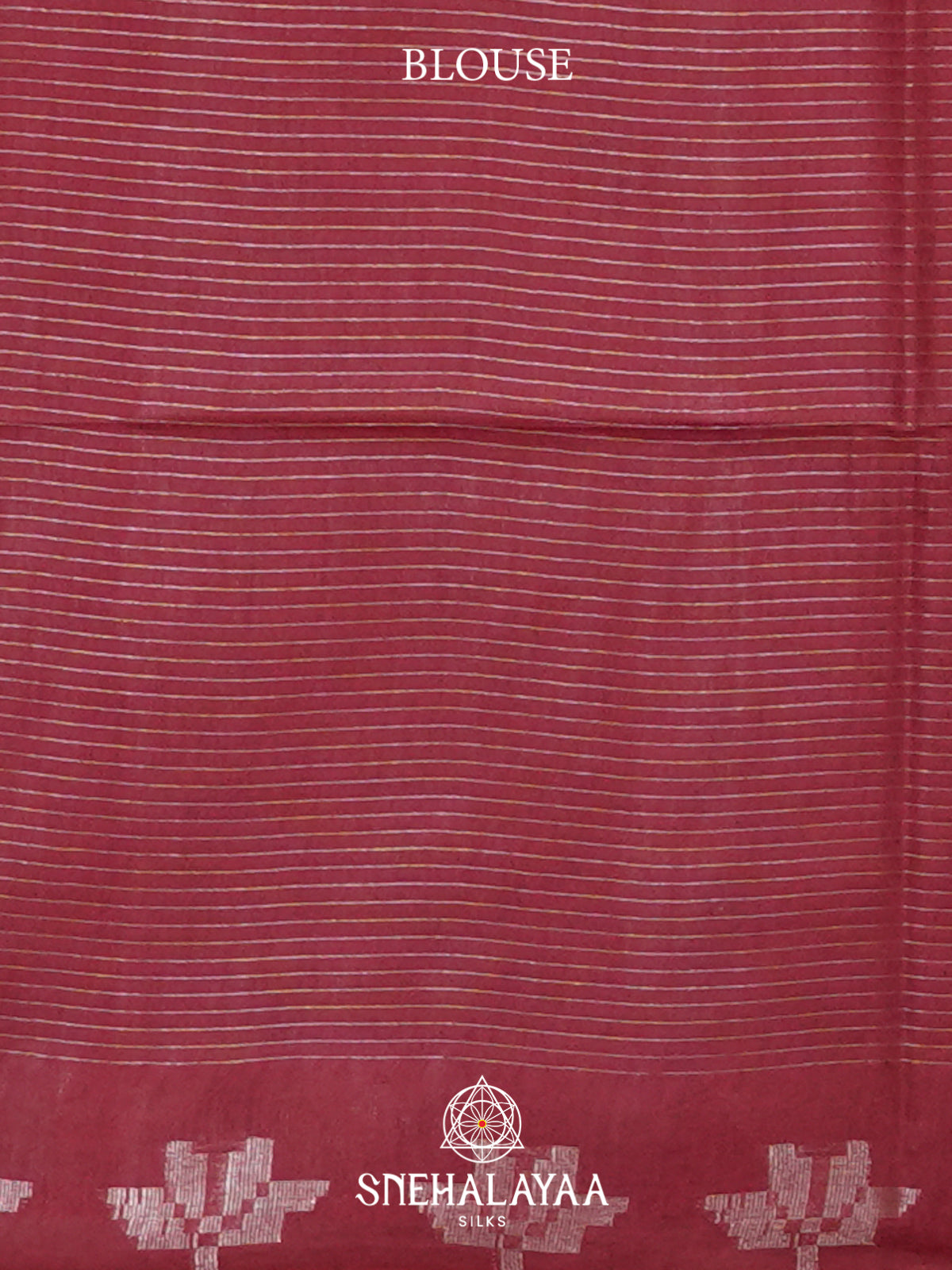 Coral Tussar Saree