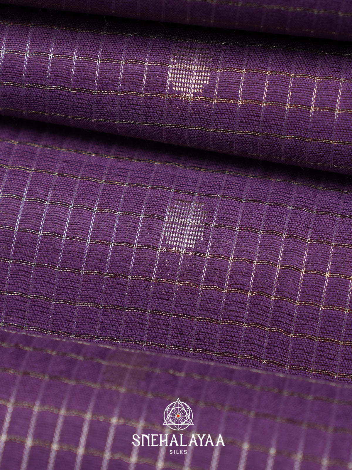 Magenta Purple Tussar Saree
