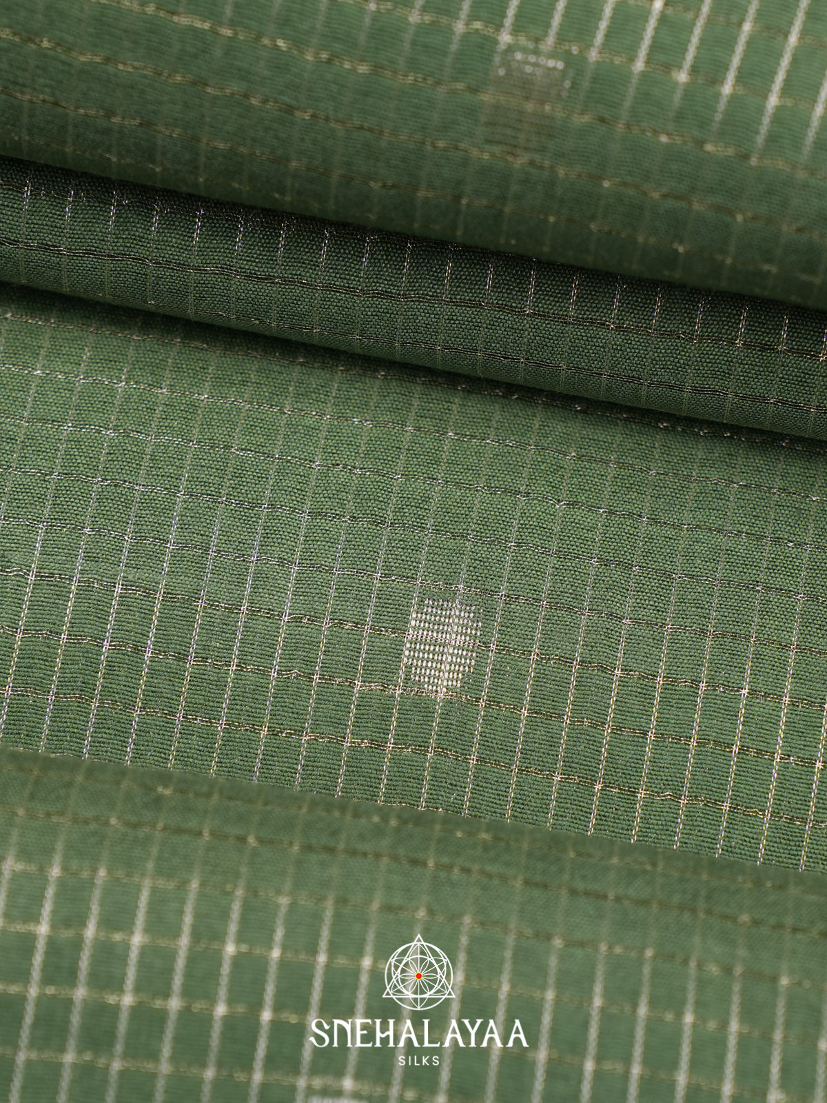 Green Tussar Saree