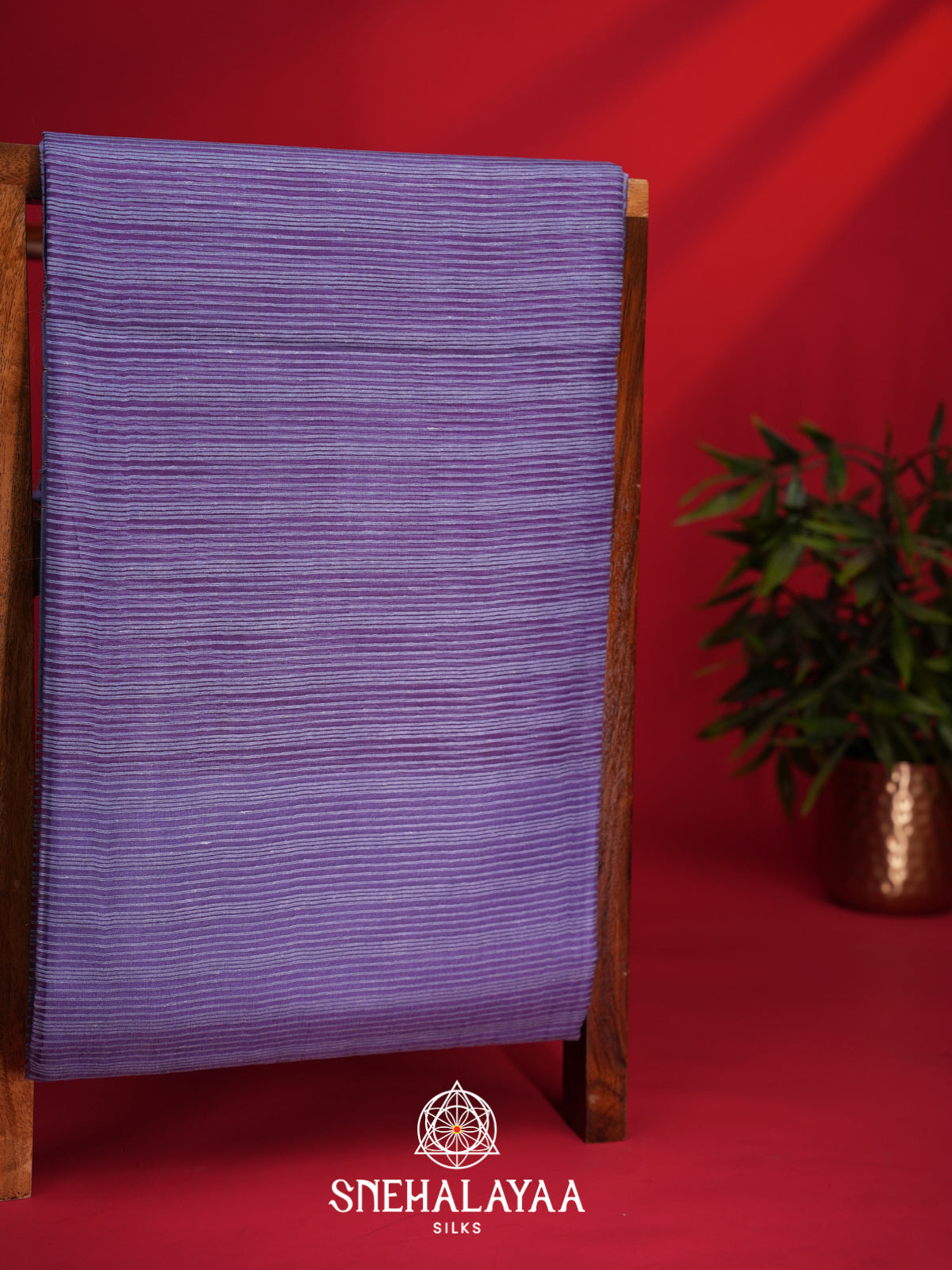 Purple Kora Saree