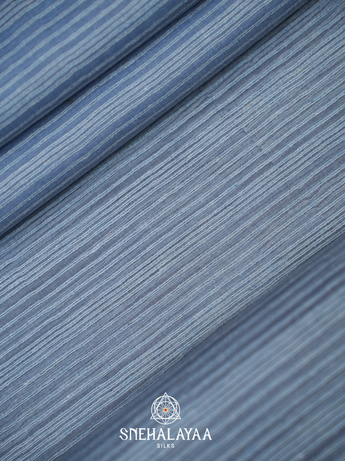 Blue Kora Saree