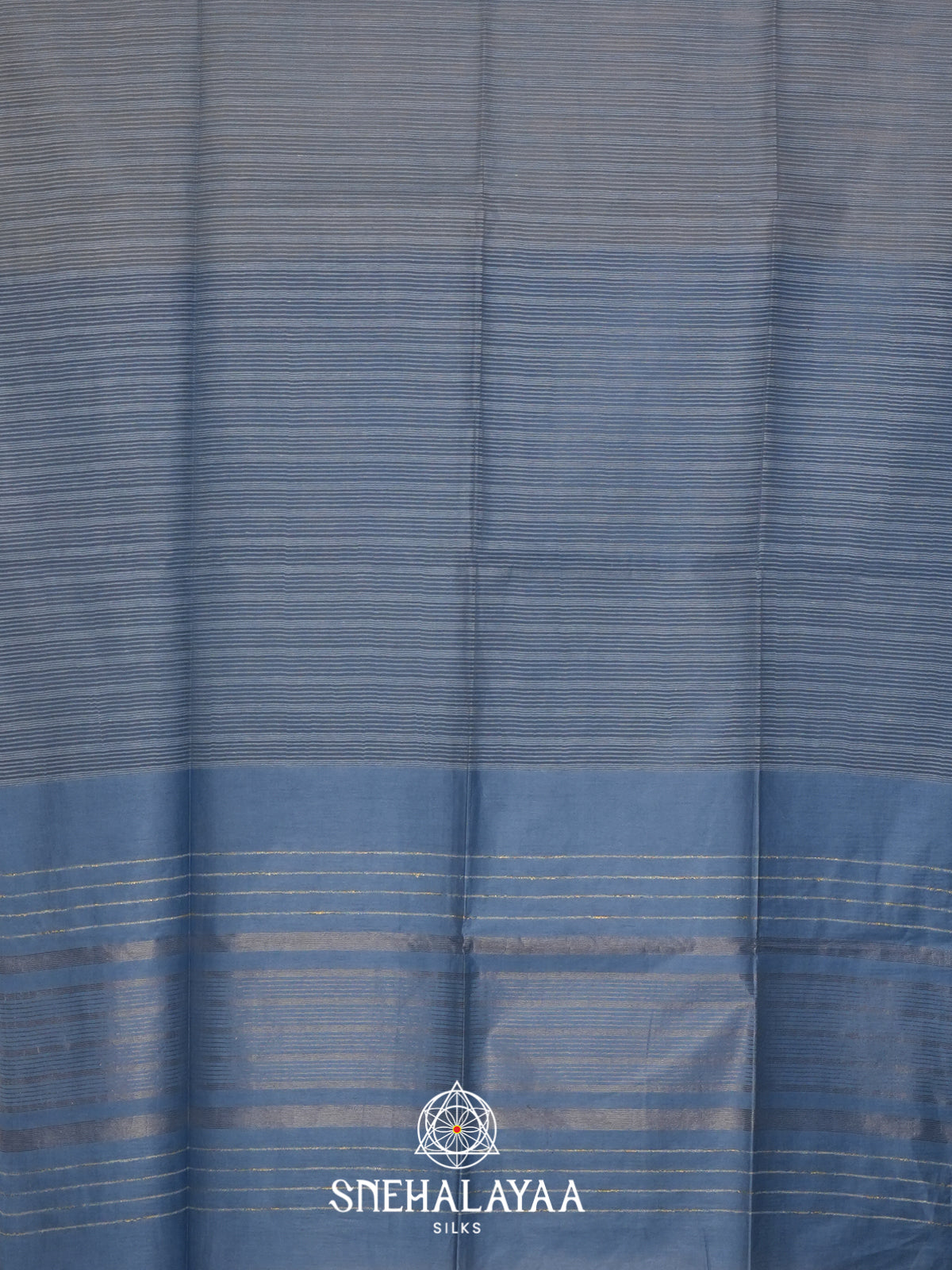 Blue Kora Saree