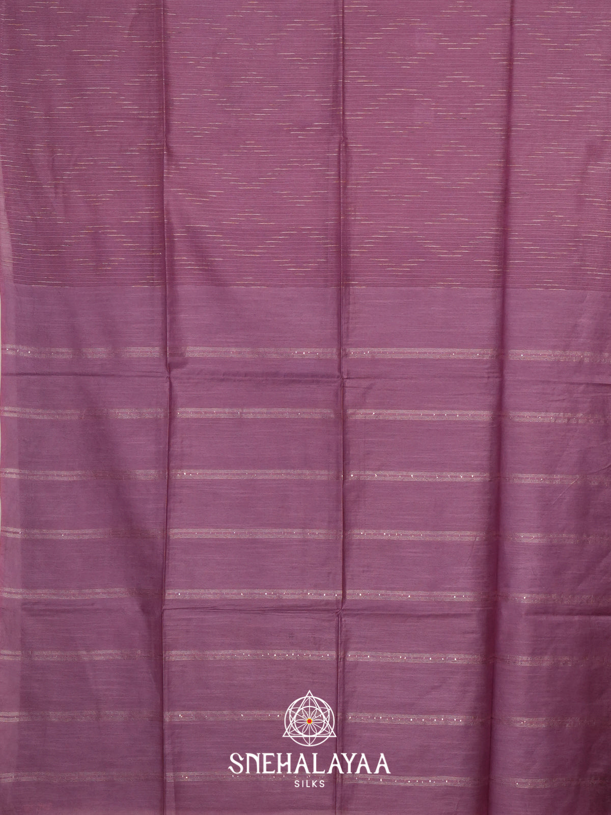 Plum Tussar Saree