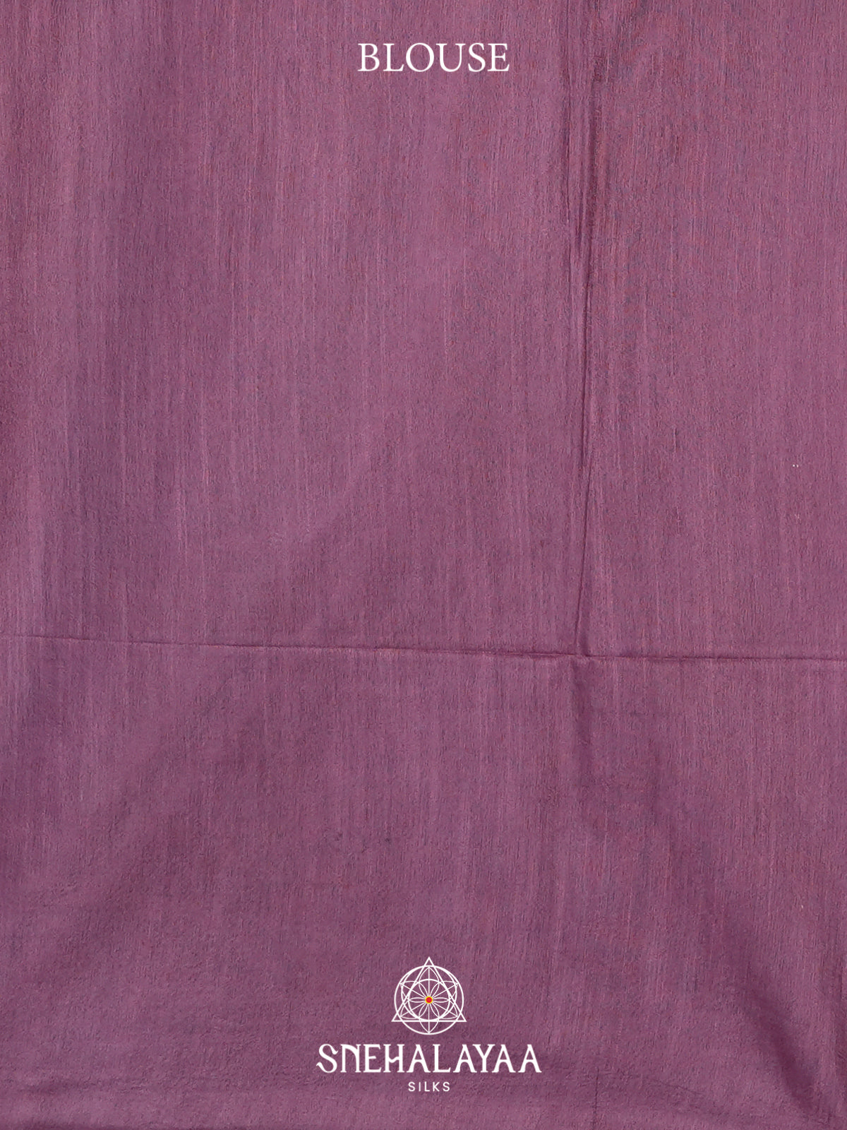 Plum Tussar Saree