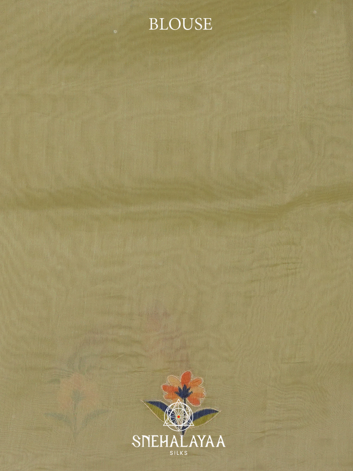 Pale Yellow Linen Saree