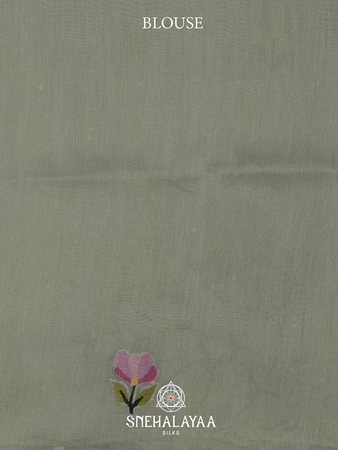Grey Linen Saree