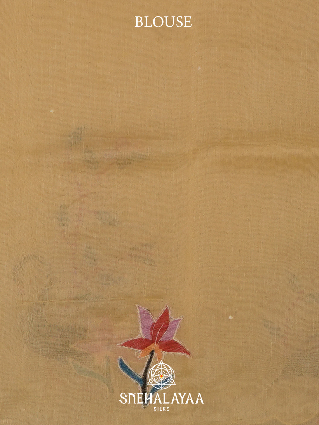 Mustard Linen Saree