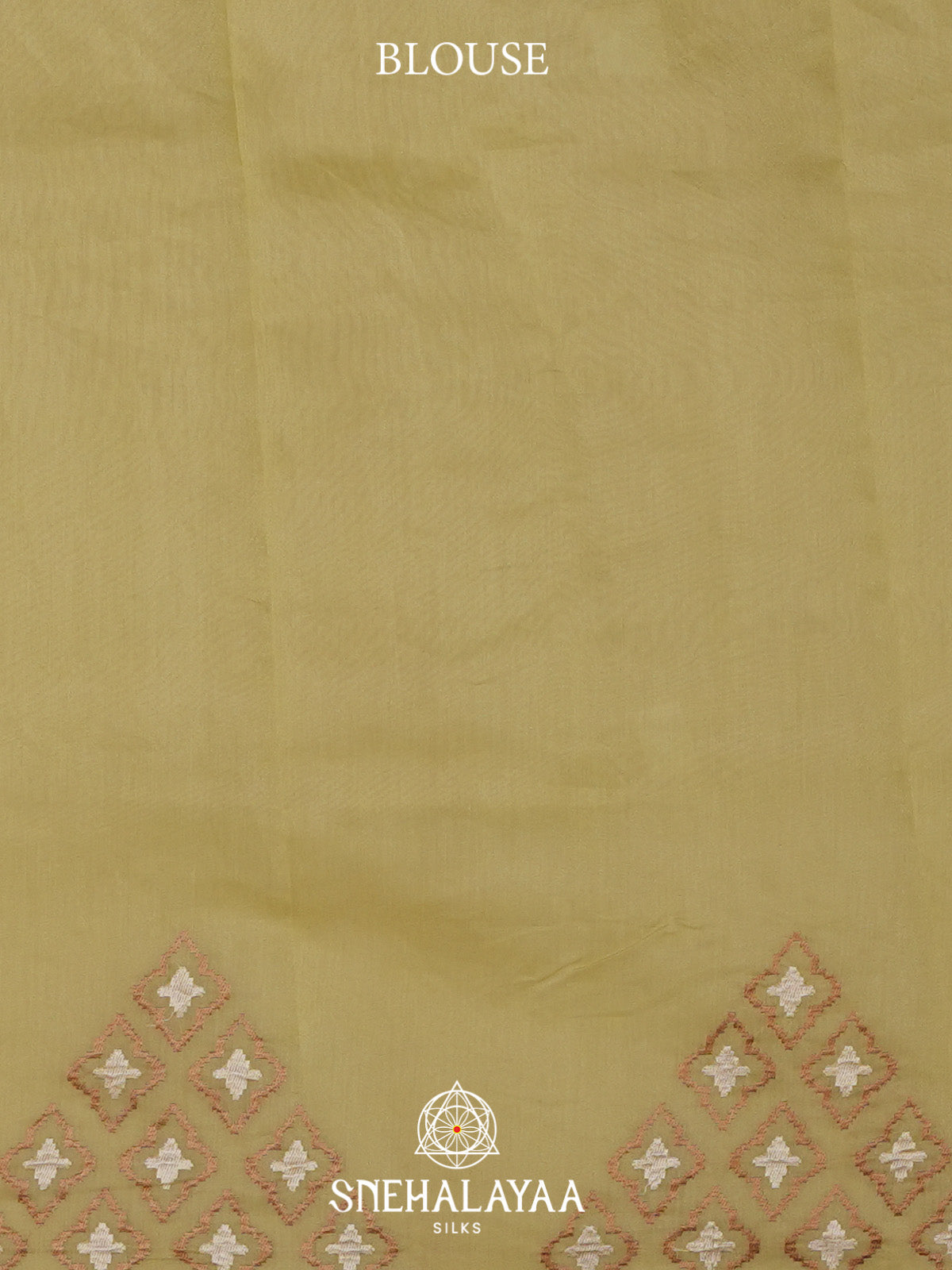 Olive Green Linen Saree